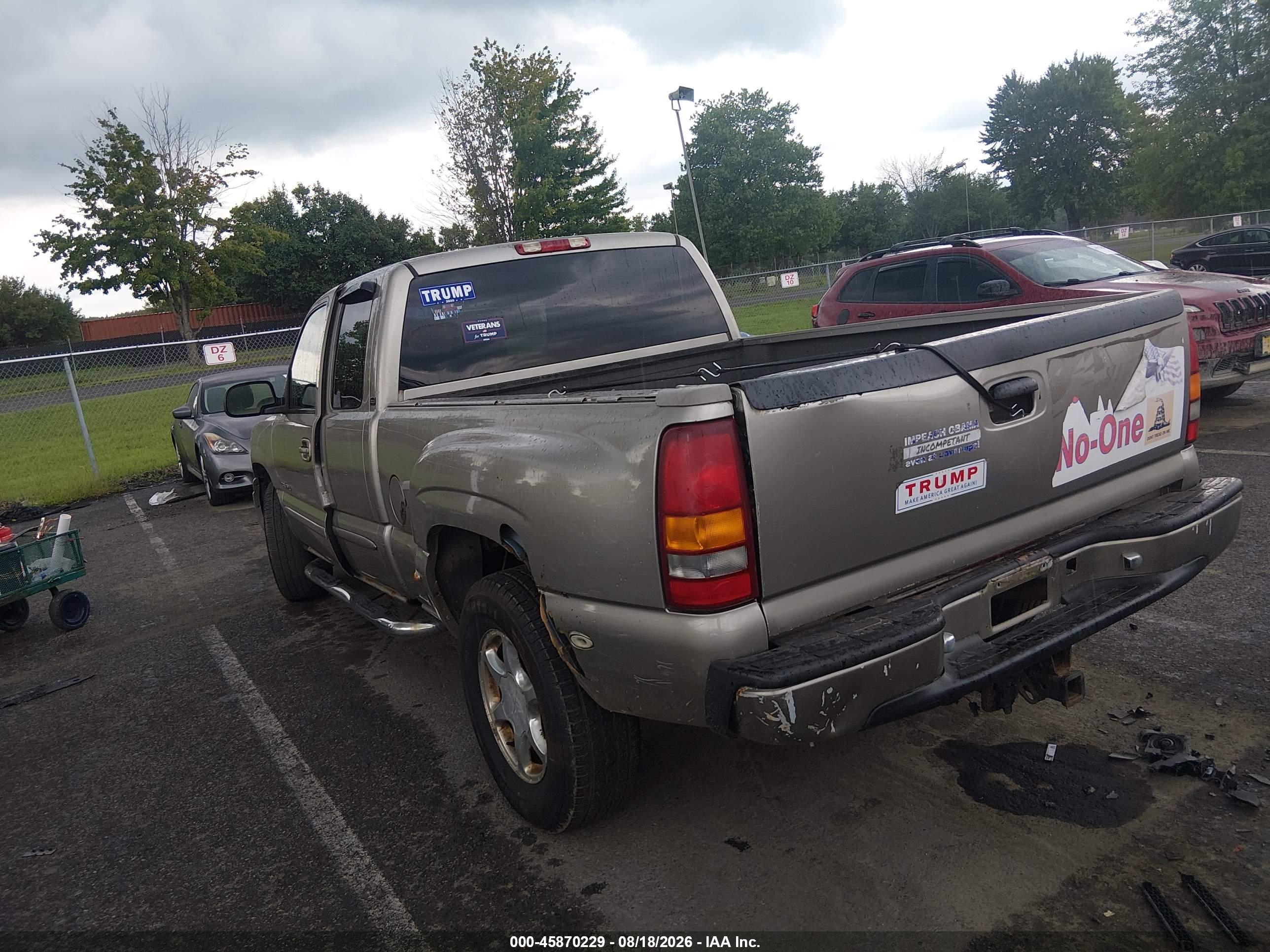 2003 Gmc Sierra 1500 Denali Бежевый vin: 2GTFK69U331168141