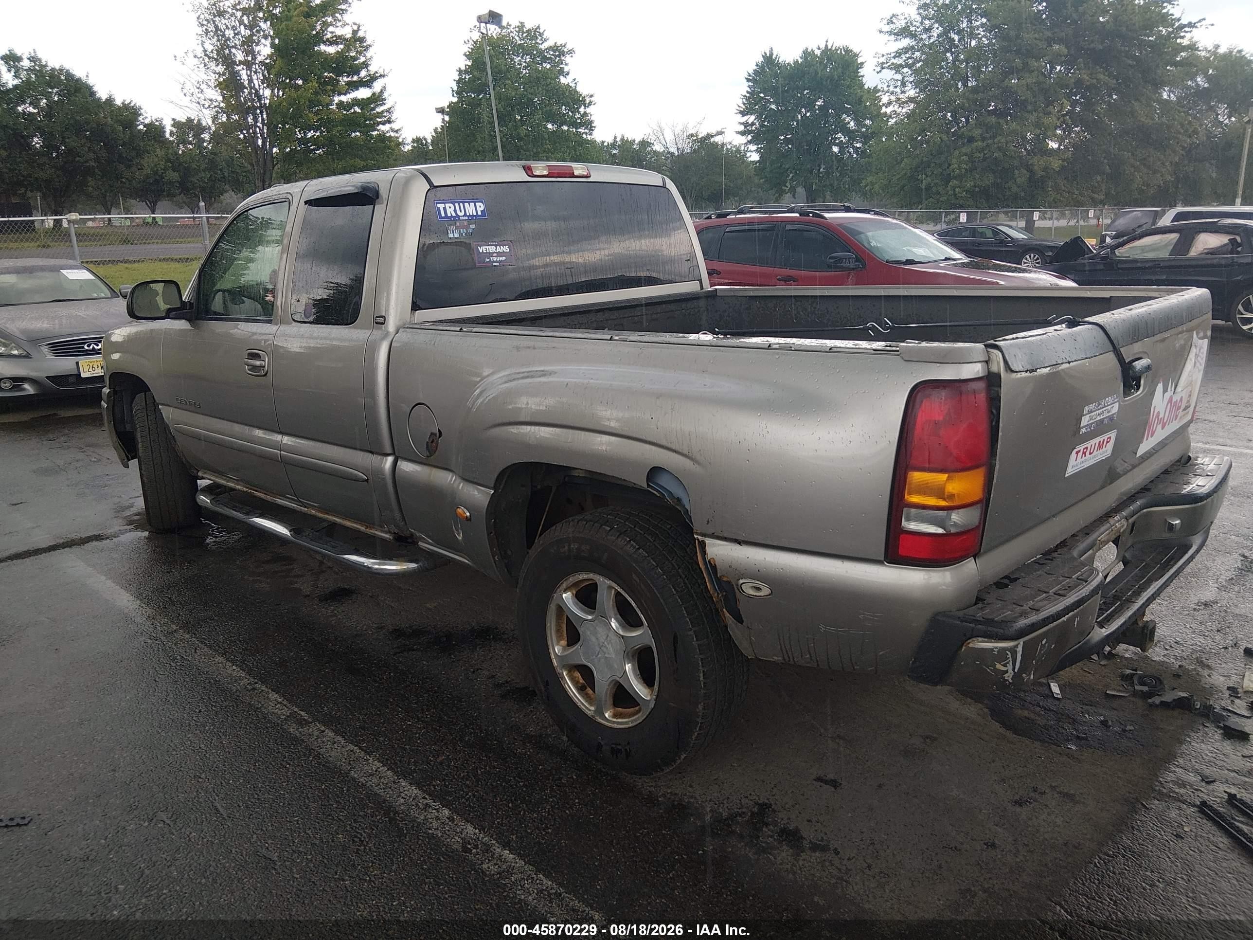 2003 Gmc Sierra 1500 Denali Бежевый vin: 2GTFK69U331168141