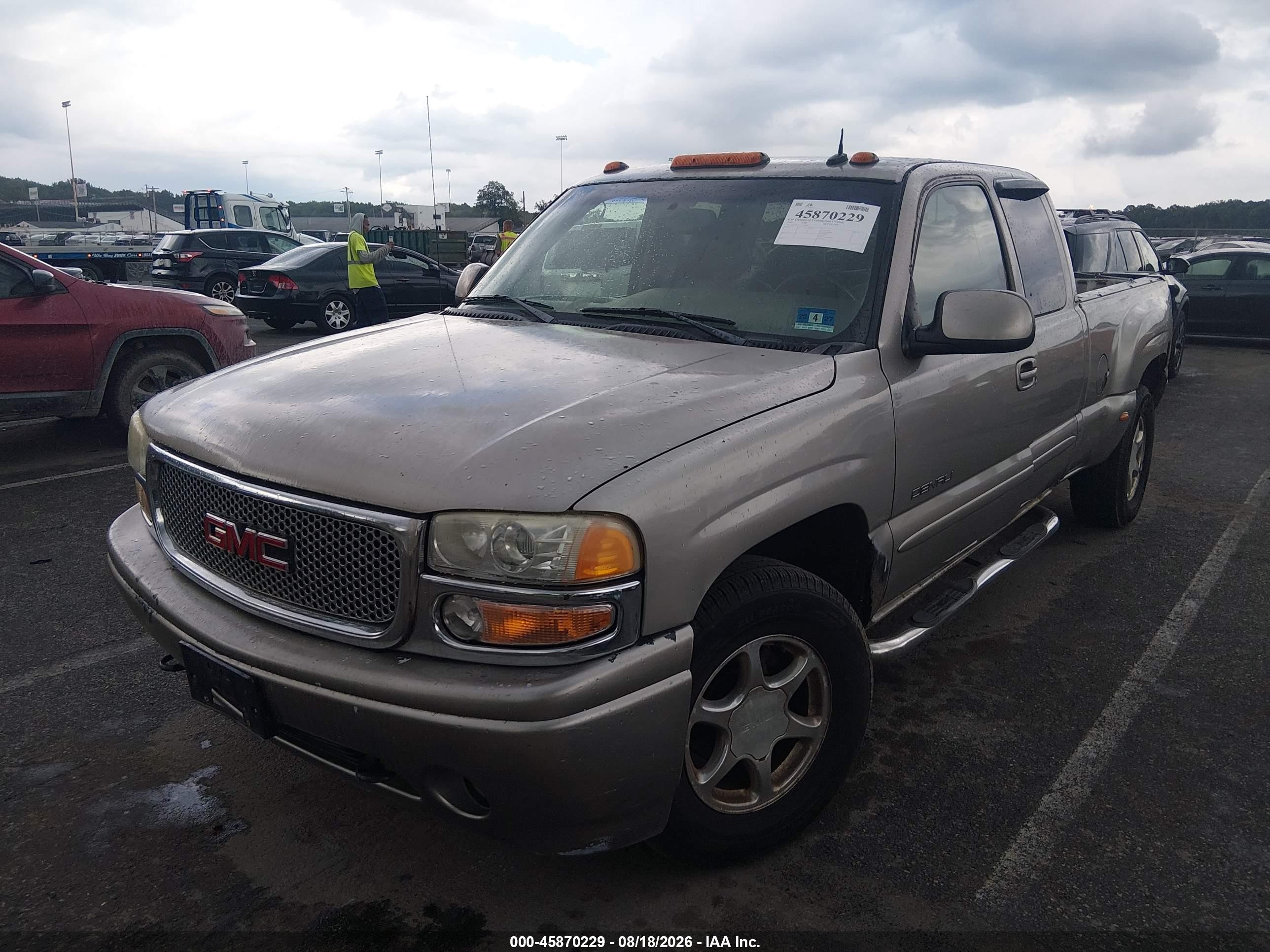 2003 Gmc Sierra 1500 Denali Бежевый vin: 2GTFK69U331168141
