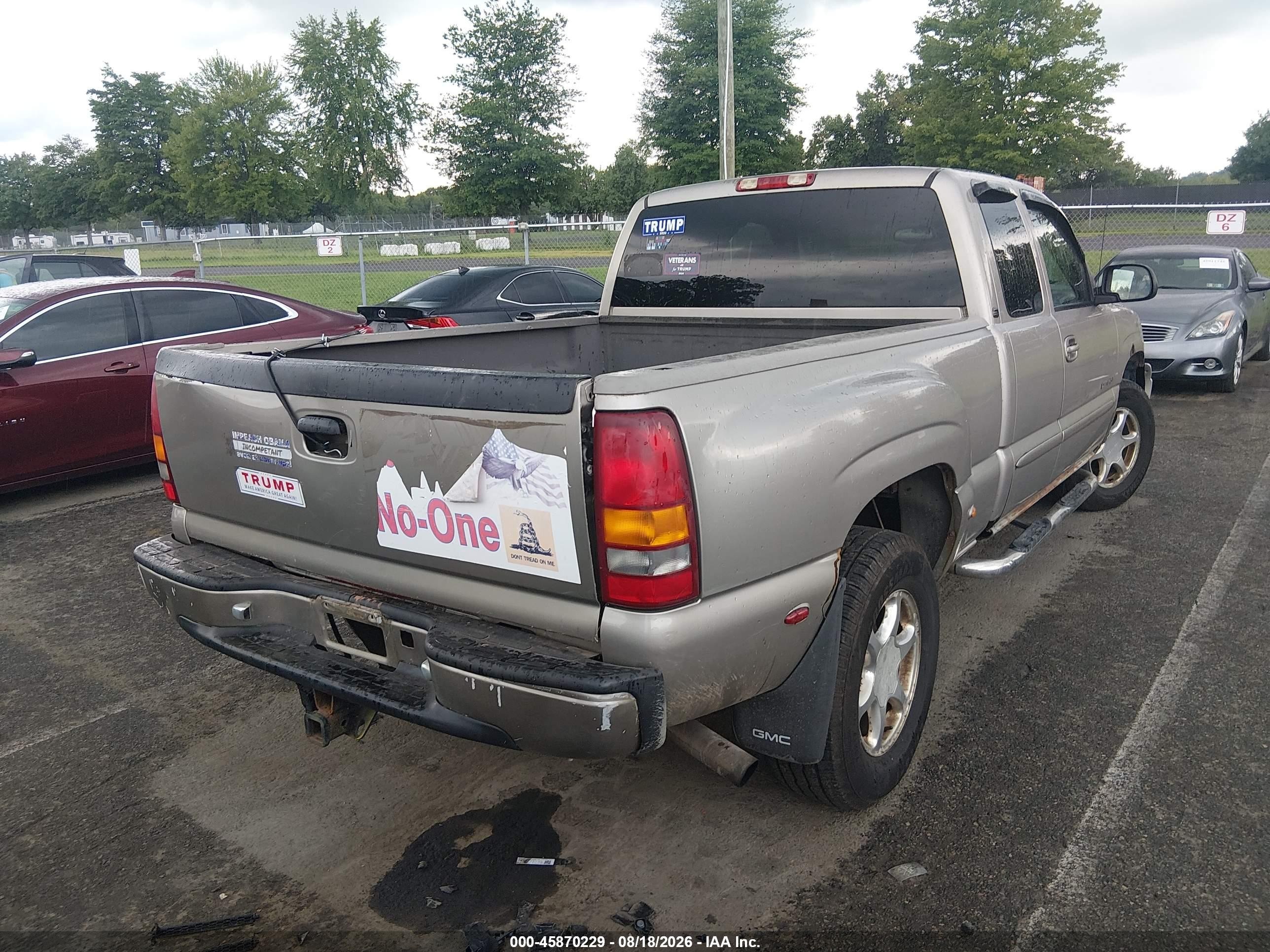 2003 Gmc Sierra 1500 Denali Бежевый vin: 2GTFK69U331168141