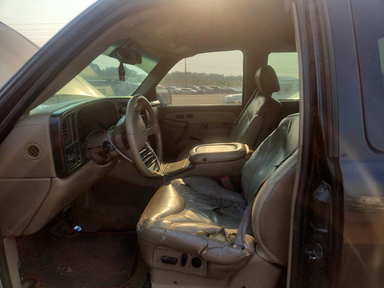 2002 Gmc Sierra K1500 Denali Black vin: 2GTFK69U821323717