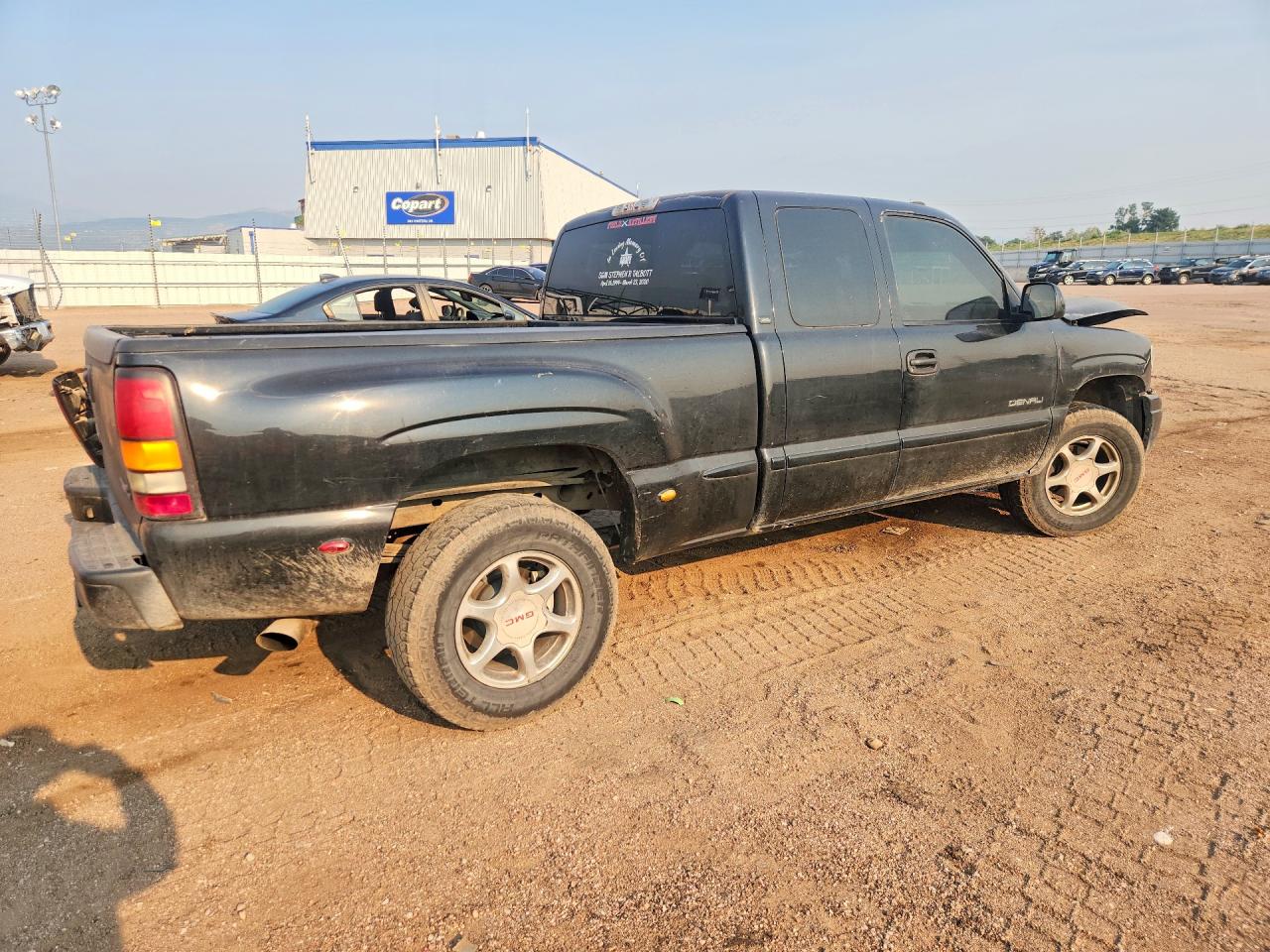 2002 Gmc Sierra K1500 Denali Black vin: 2GTFK69U821323717