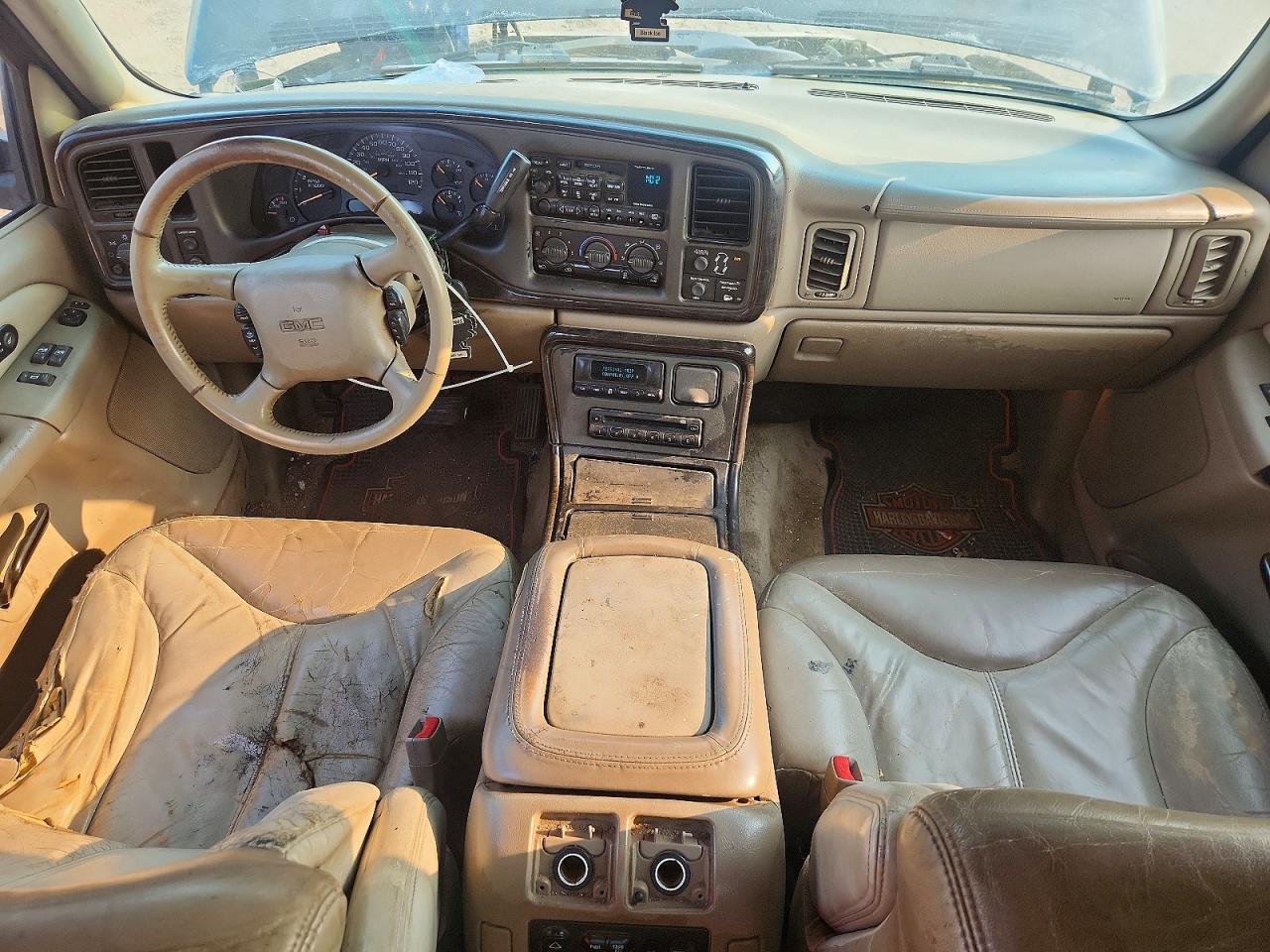 2002 Gmc Sierra K1500 Denali Black vin: 2GTFK69U821323717