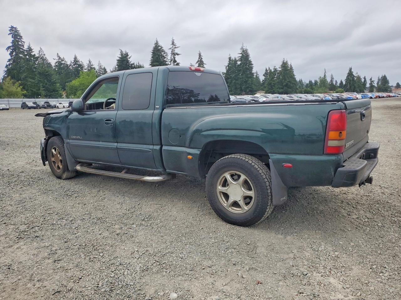 2003 Gmc Sierra K1500 Denali Green vin: 2GTFK69U831160701