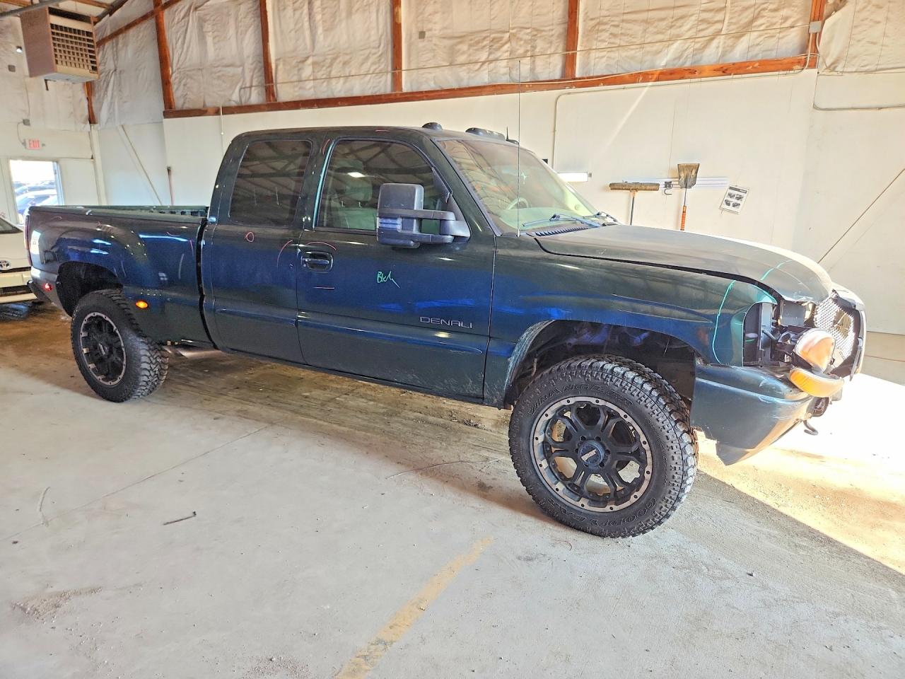 2003 Gmc Sierra K1500 Denali Green vin: 2GTFK69U931287831