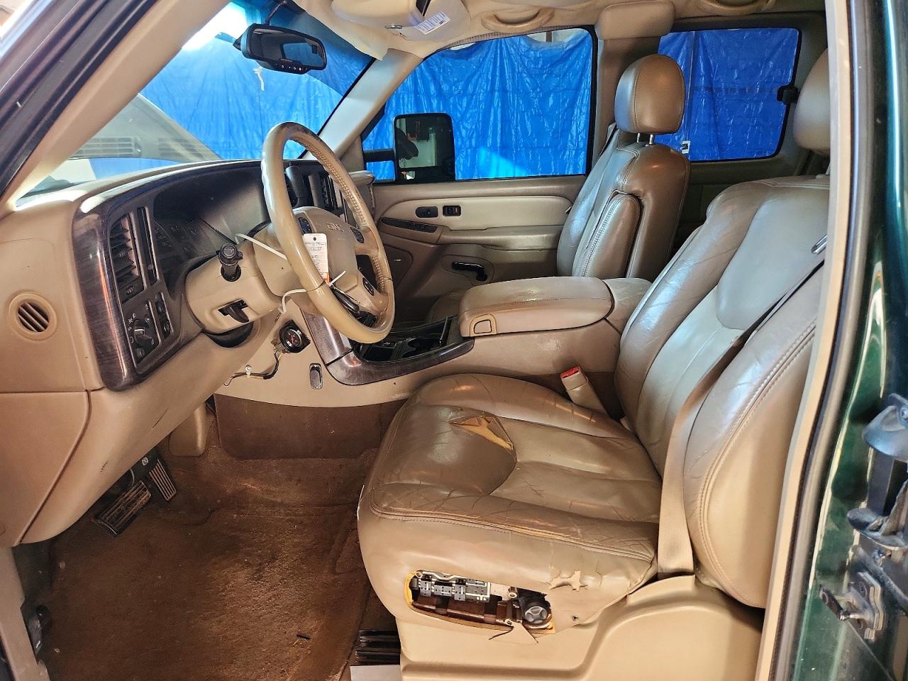 2003 Gmc Sierra K1500 Denali Green vin: 2GTFK69U931287831
