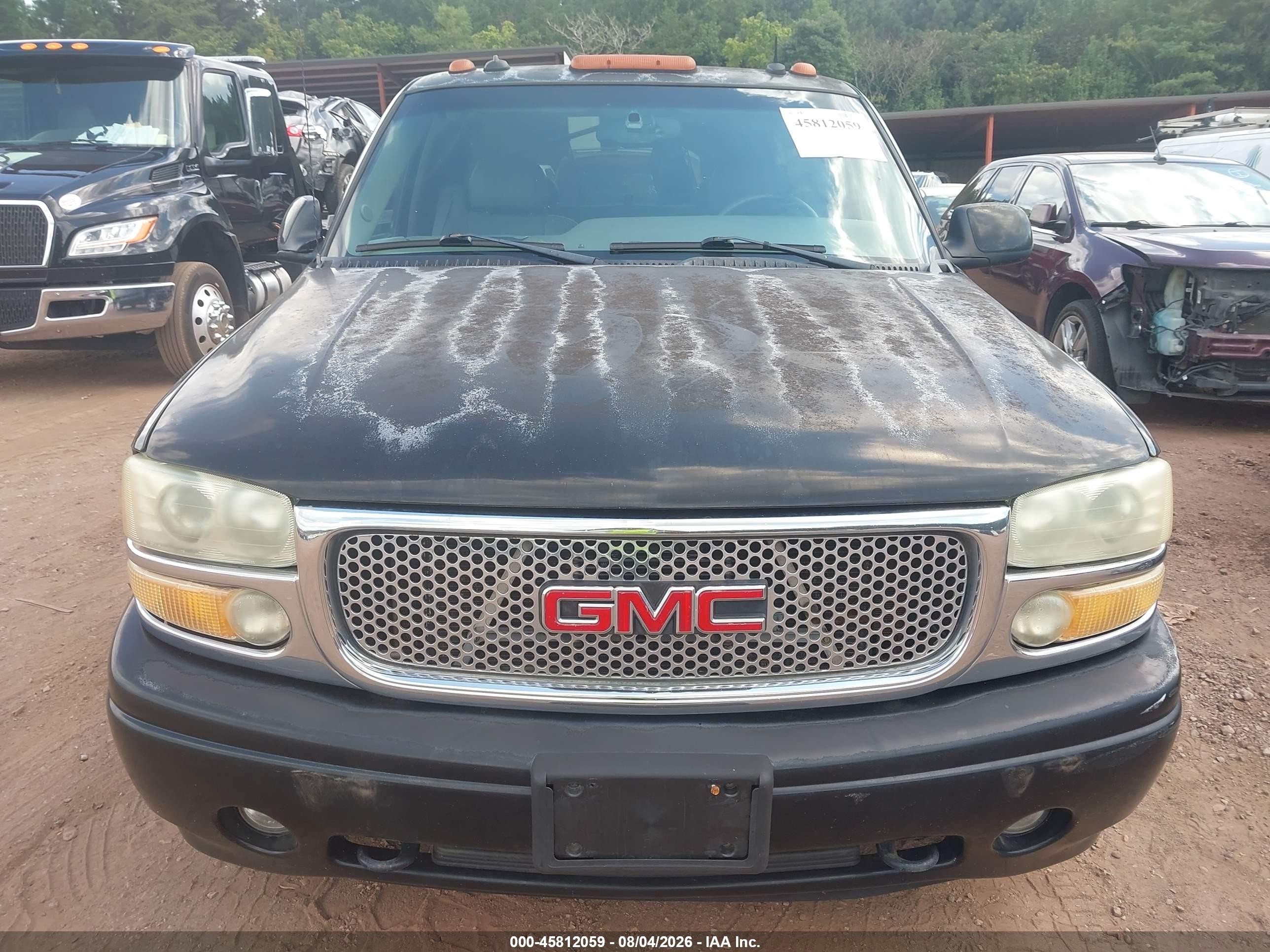 2003 Gmc Sierra 1500 Denali Black vin: 2GTFK69U931306619