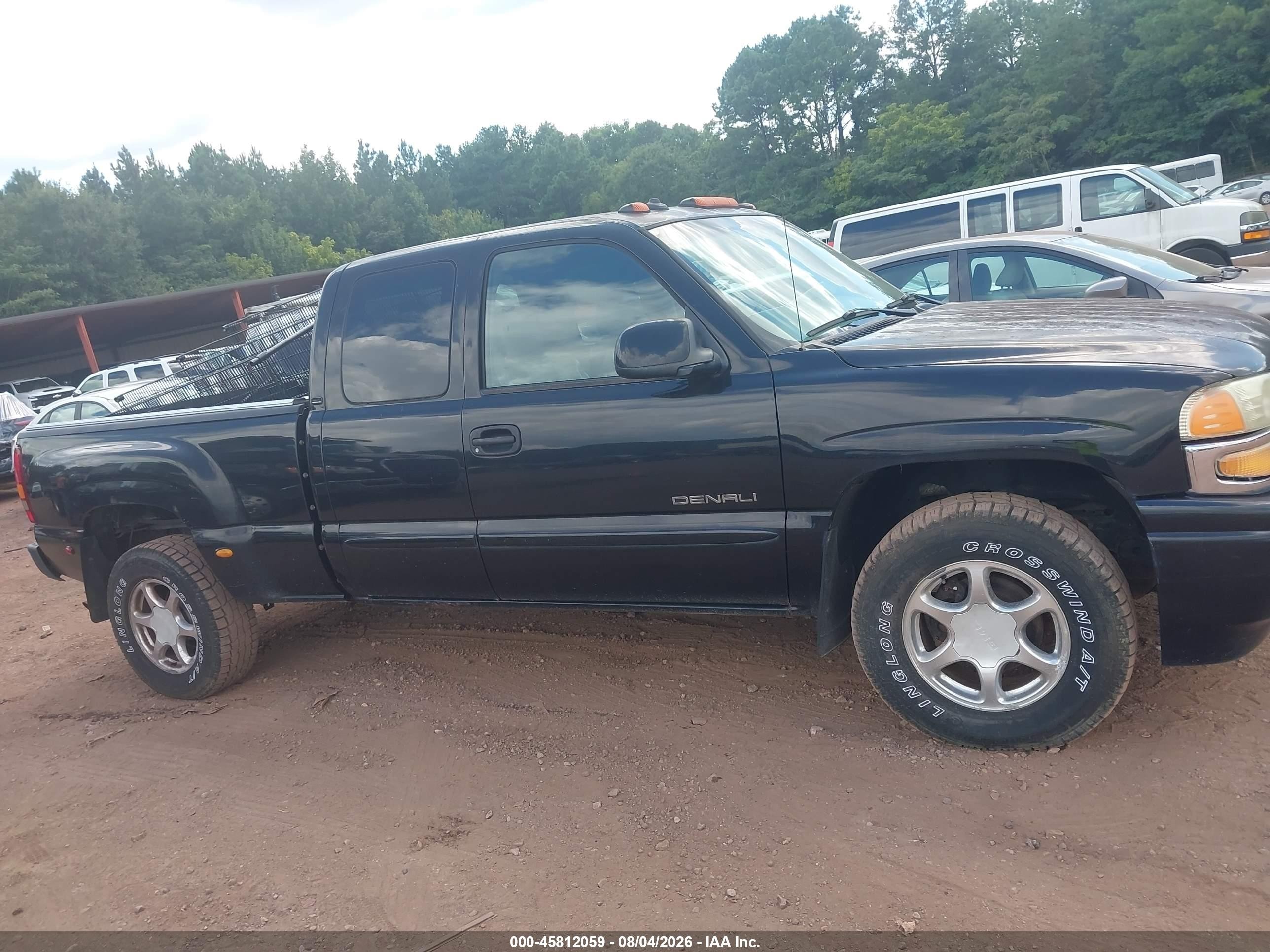 2003 Gmc Sierra 1500 Denali Black vin: 2GTFK69U931306619