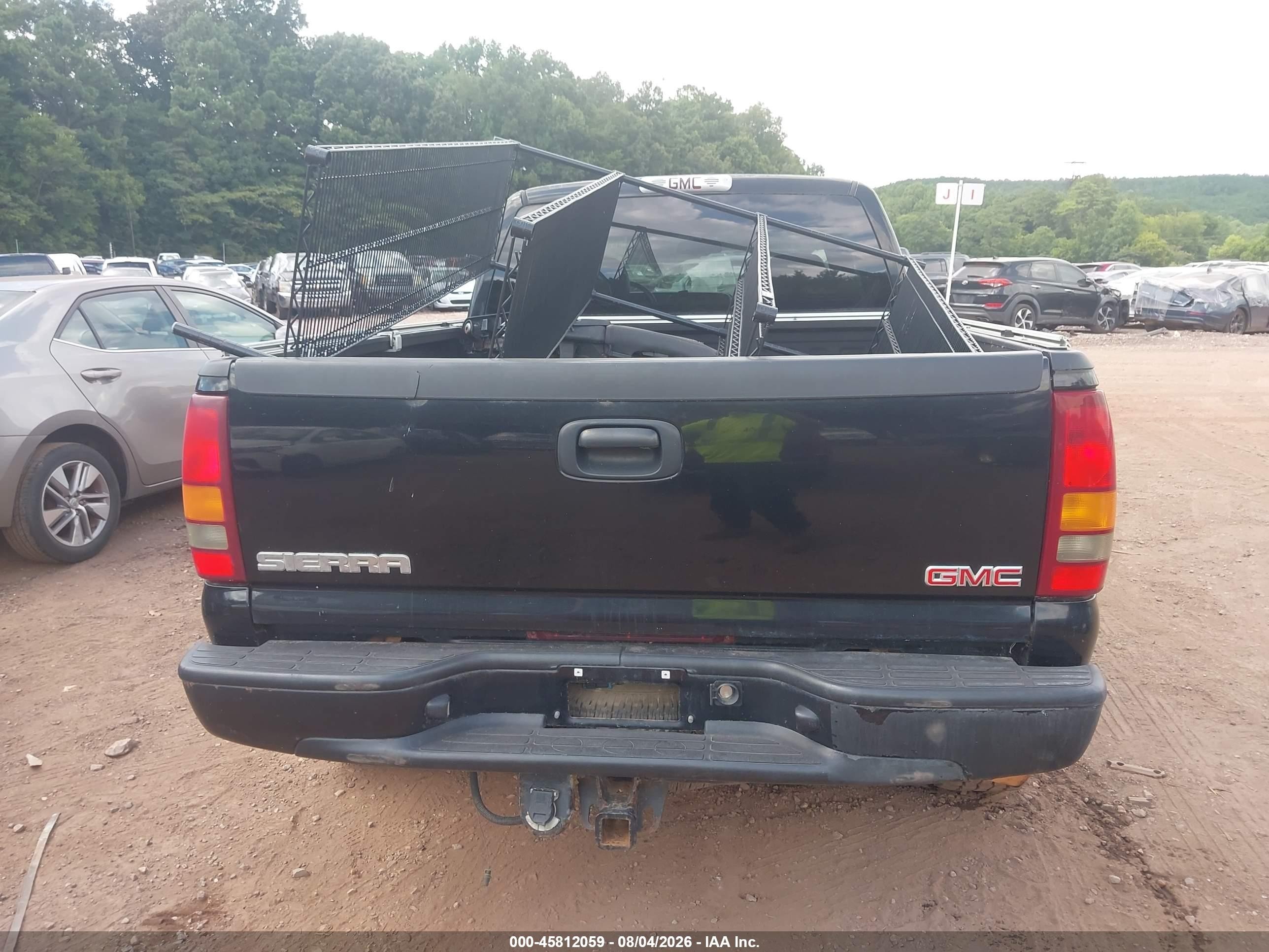 2003 Gmc Sierra 1500 Denali Black vin: 2GTFK69U931306619