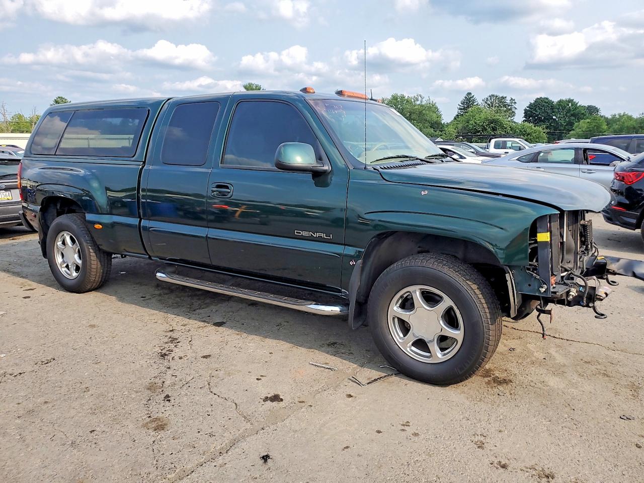 2003 Gmc Sierra K1500 Denali Green vin: 2GTFK69U931354461