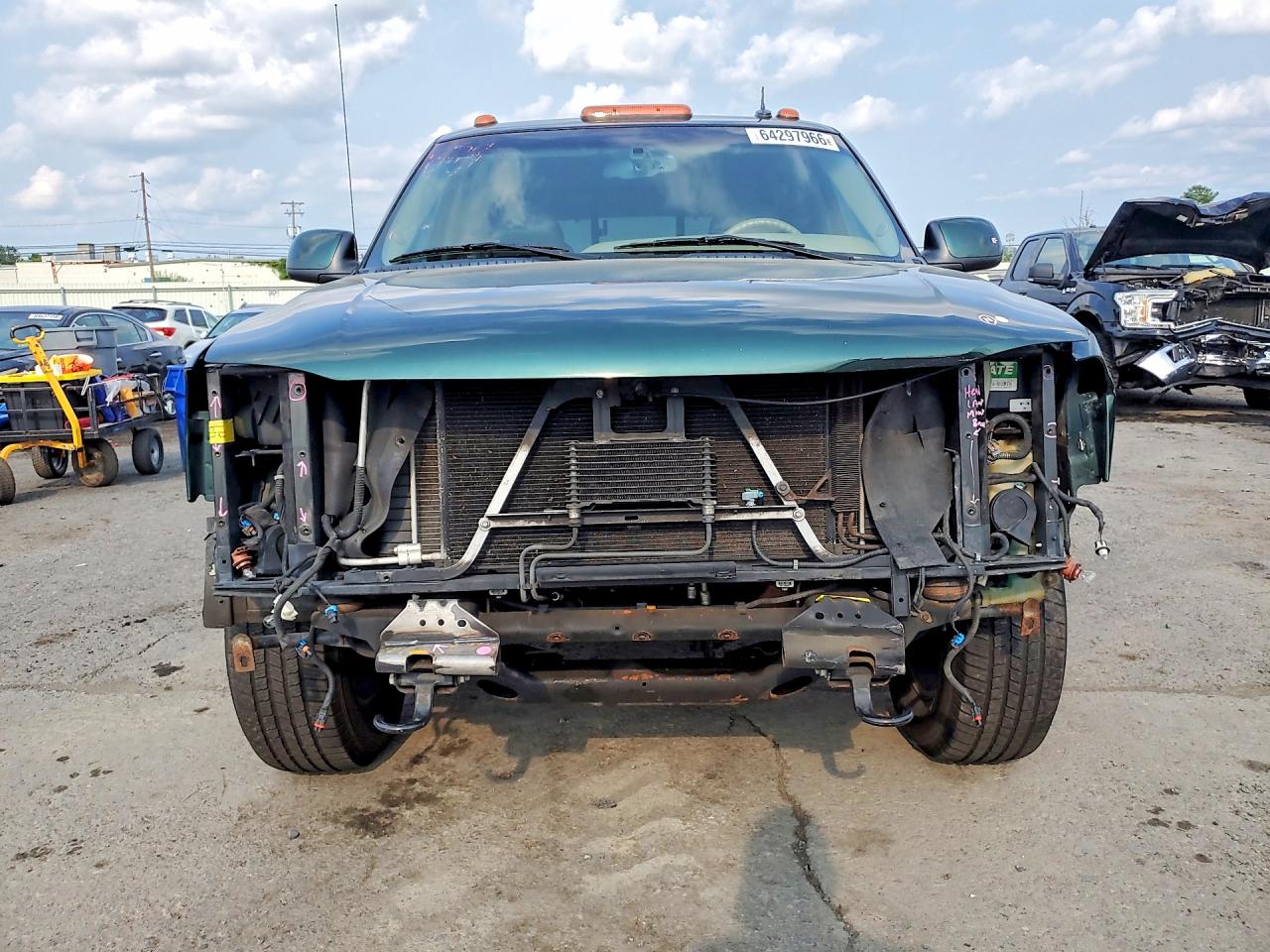 2003 Gmc Sierra K1500 Denali Green vin: 2GTFK69U931354461