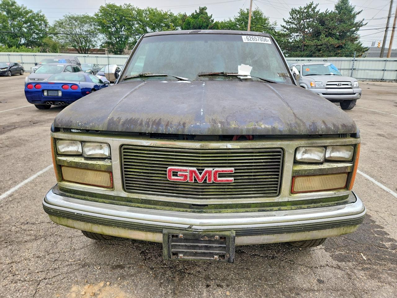 1989 Gmc Sierra C2500 Blue vin: 2GTGC29K8K1525434