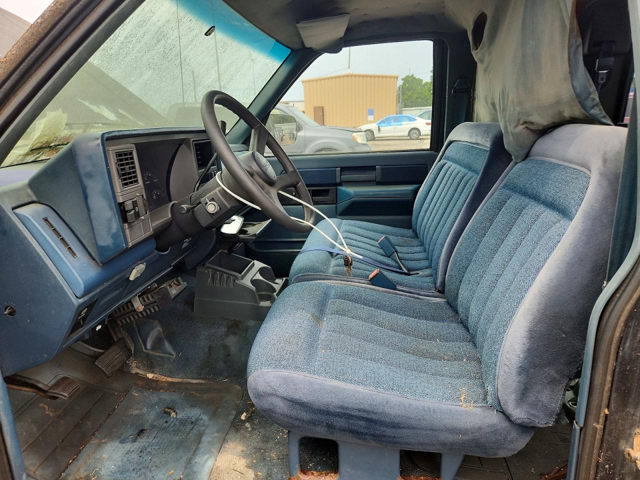 1989 Gmc Sierra C2500 Blue vin: 2GTGC29K8K1525434