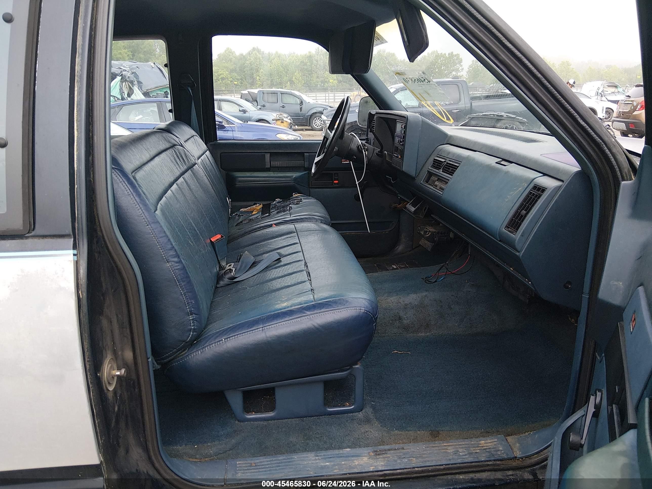 1989 Gmc Sierra C3500 Blue vin: 2GTGC39N1K1553317