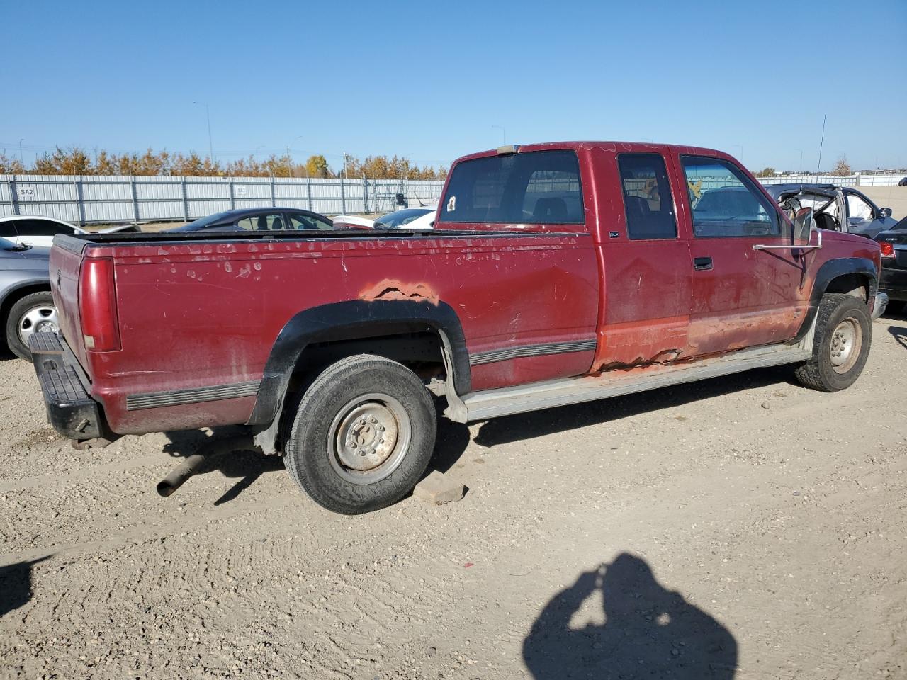 1992 Gmc Sierra K2500 Двухцветный vin: 2GTGK29K1N1512824