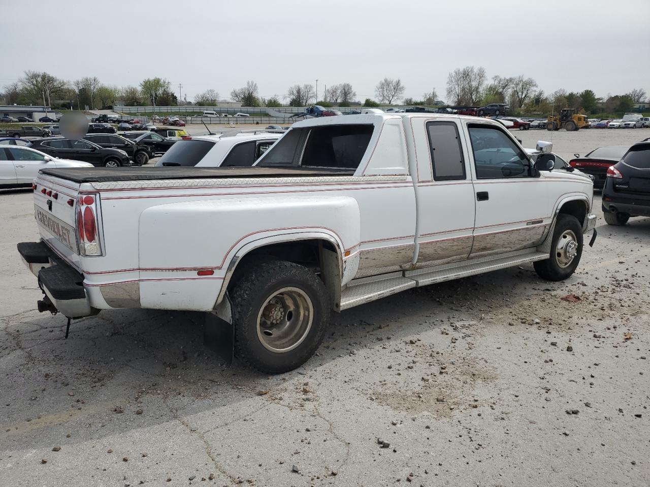 1989 Gmc Sierra C3500 White vin: 2GTHC39K3K1532298