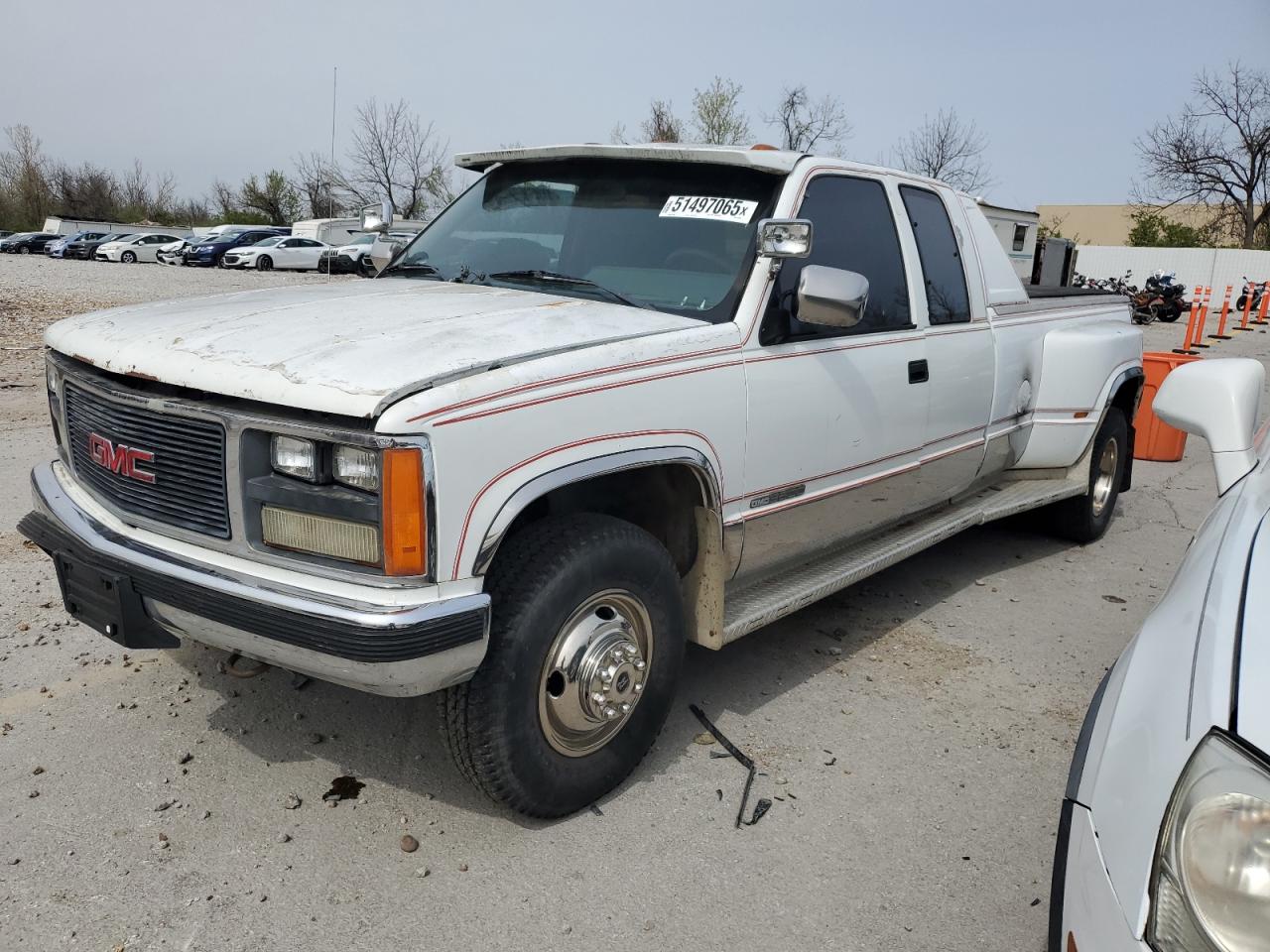 1989 Gmc Sierra C3500 White vin: 2GTHC39K3K1532298