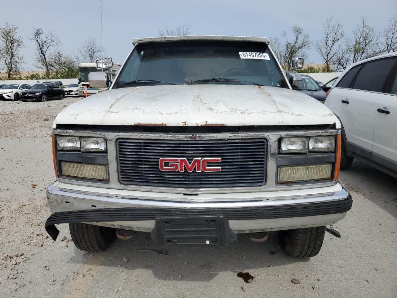 1989 Gmc Sierra C3500 White vin: 2GTHC39K3K1532298