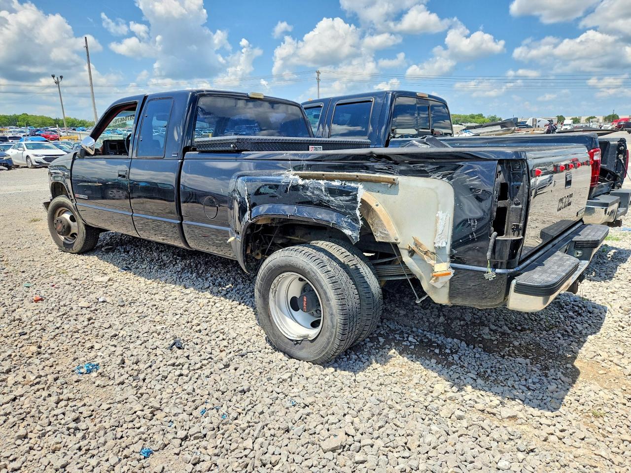 1991 Gmc Sierra C3500 Black vin: 2GTHC39N1M1552451
