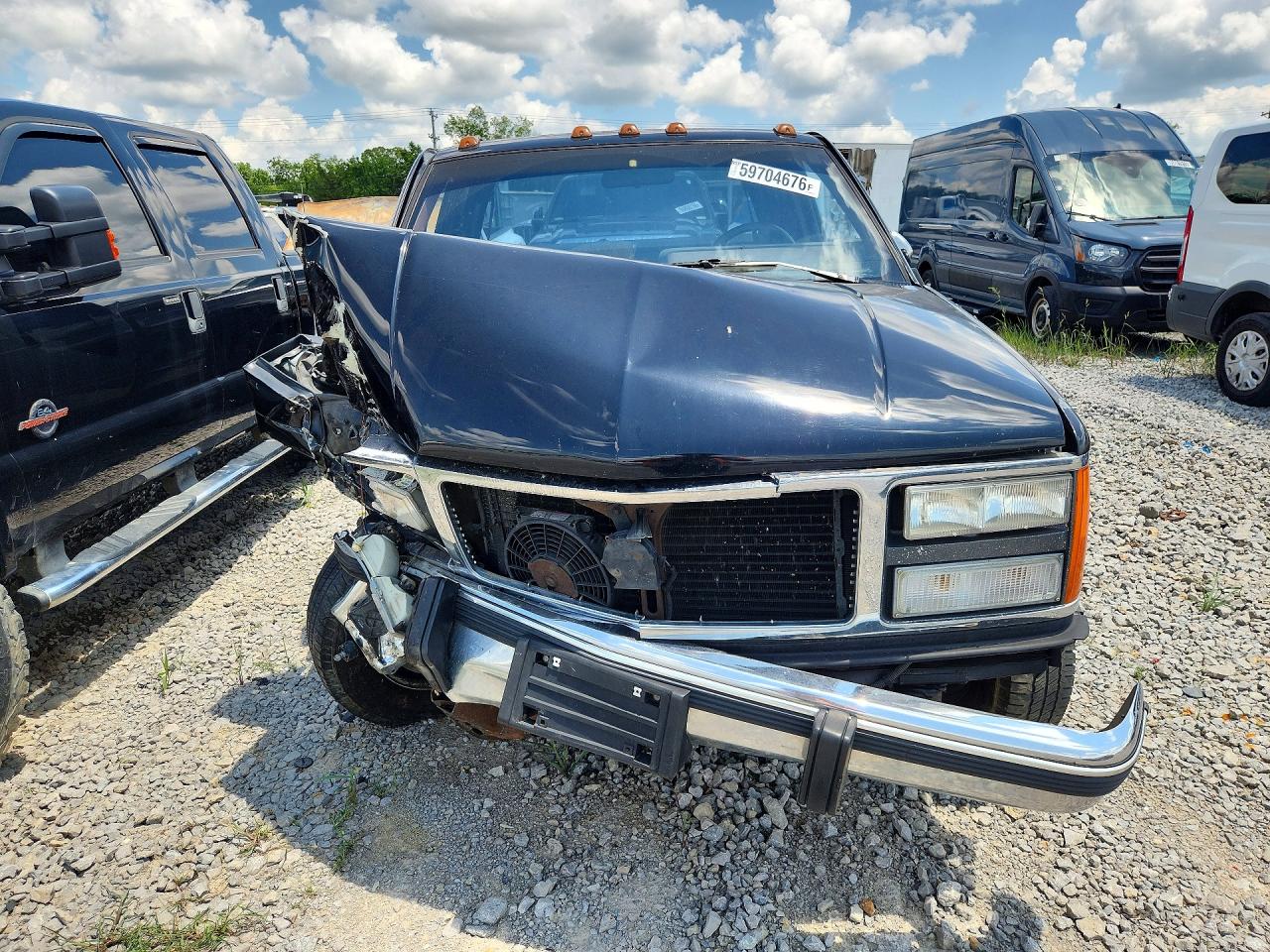 1991 Gmc Sierra C3500 Black vin: 2GTHC39N1M1552451