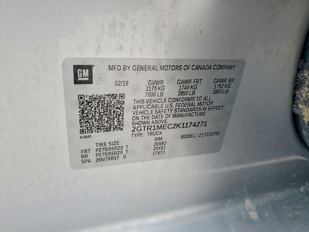 2019 Gmc Sierra Limited C1500 Sle Серебряный vin: 2GTR1MEC2K1174271