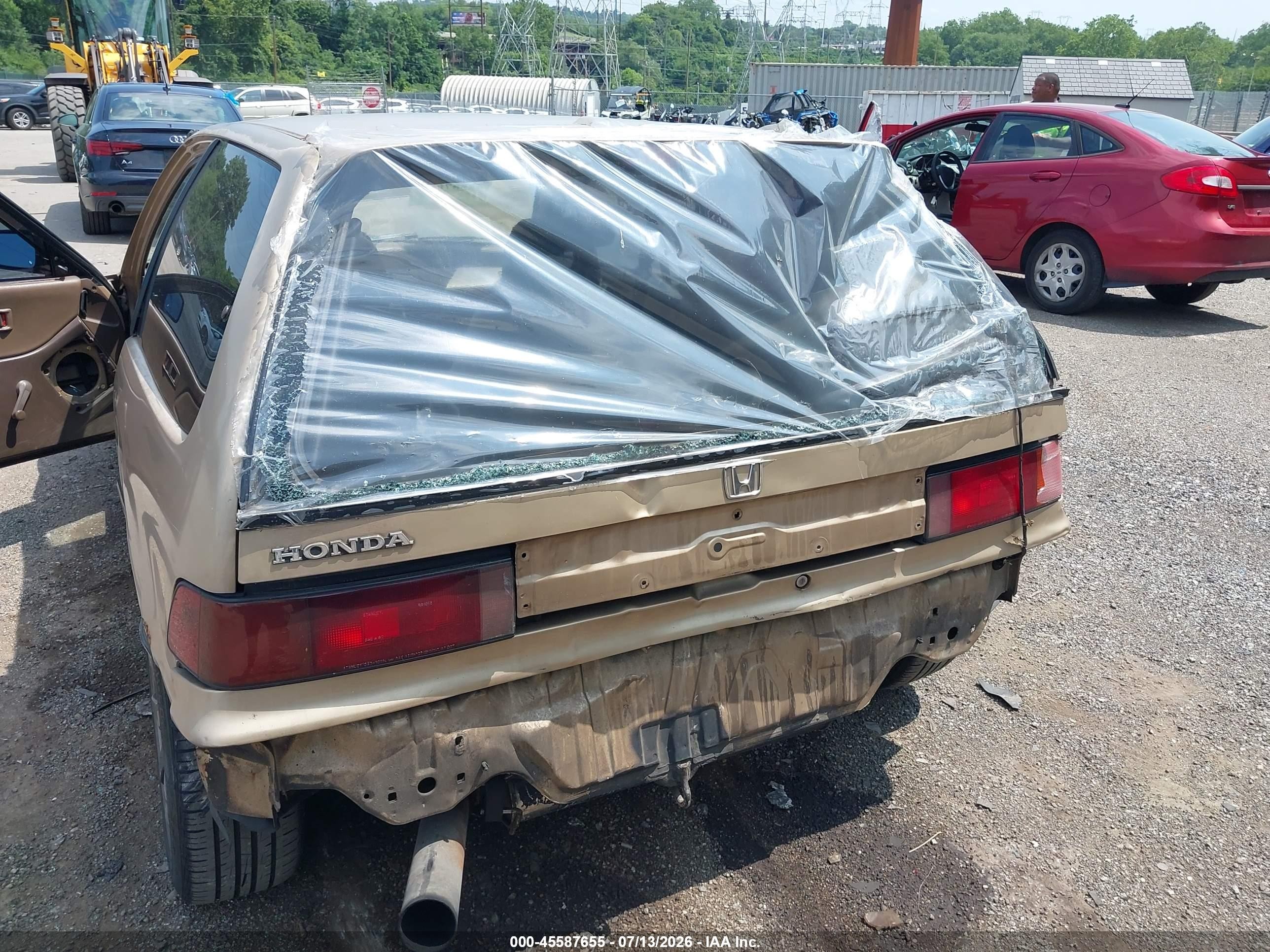 1990 Honda Civic   Gold vin: 2HGED6344LH565798