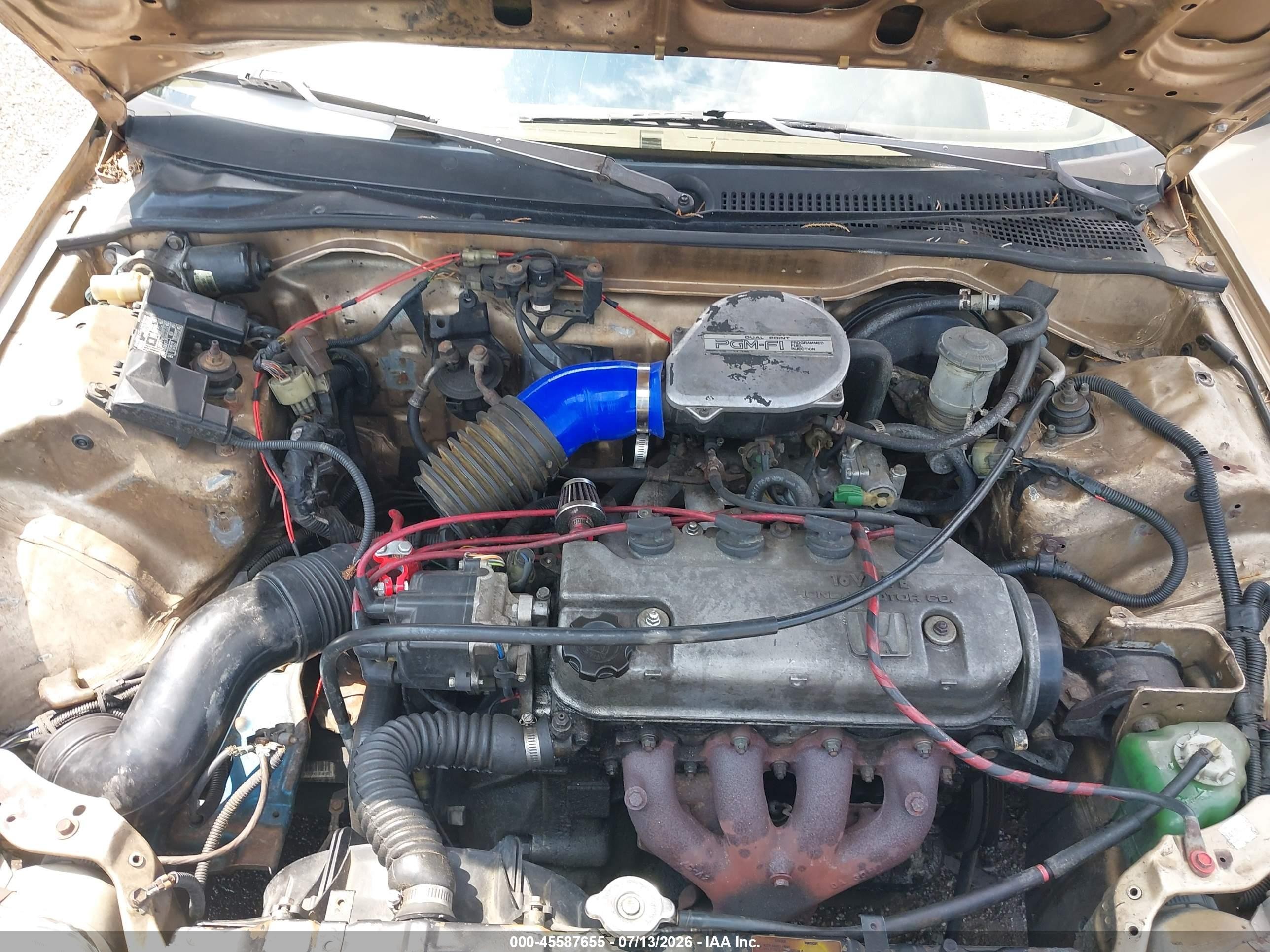 1990 Honda Civic   Gold vin: 2HGED6344LH565798
