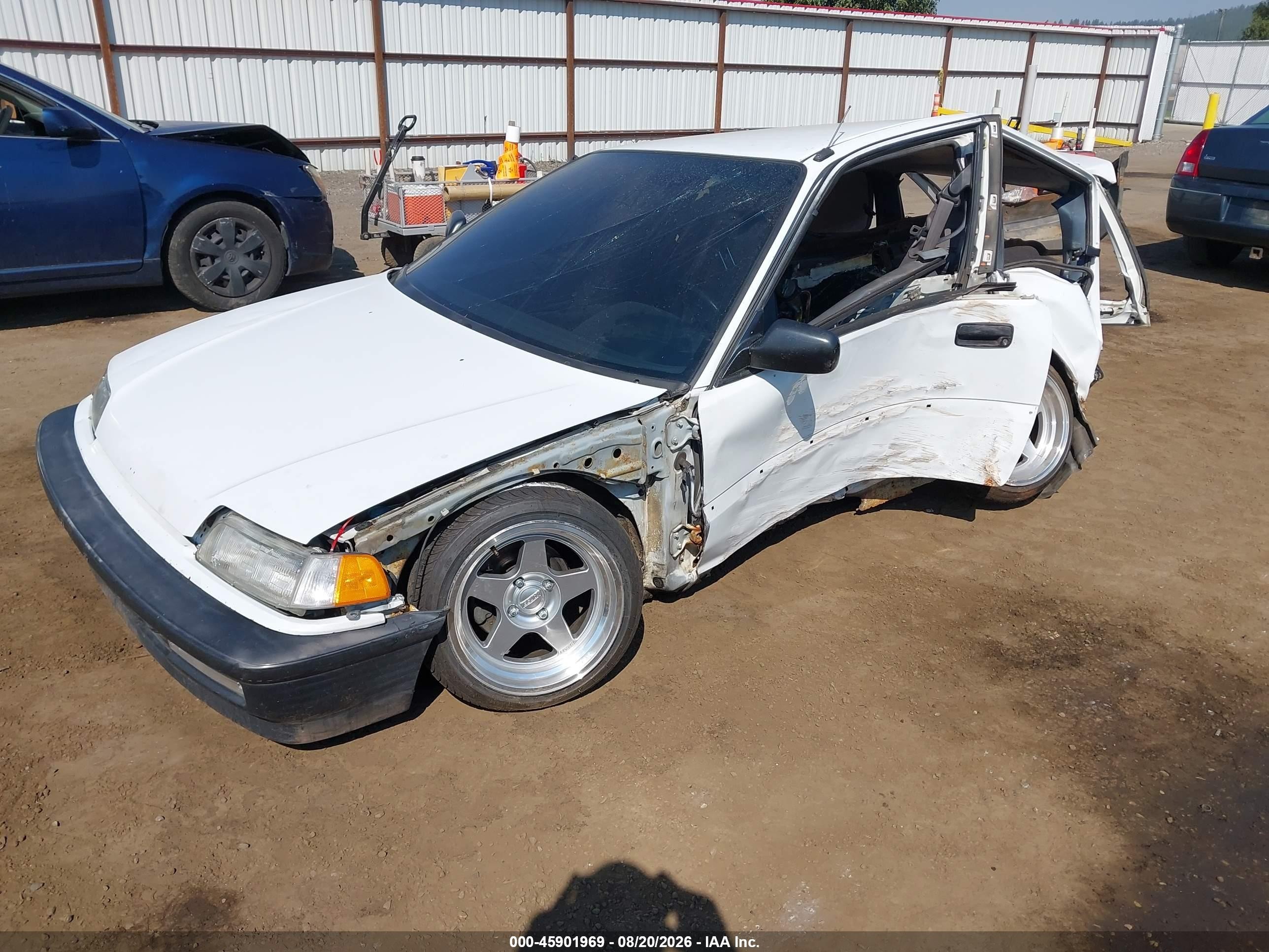 1991 Honda Civic   White vin: 2HGED6344MH505831
