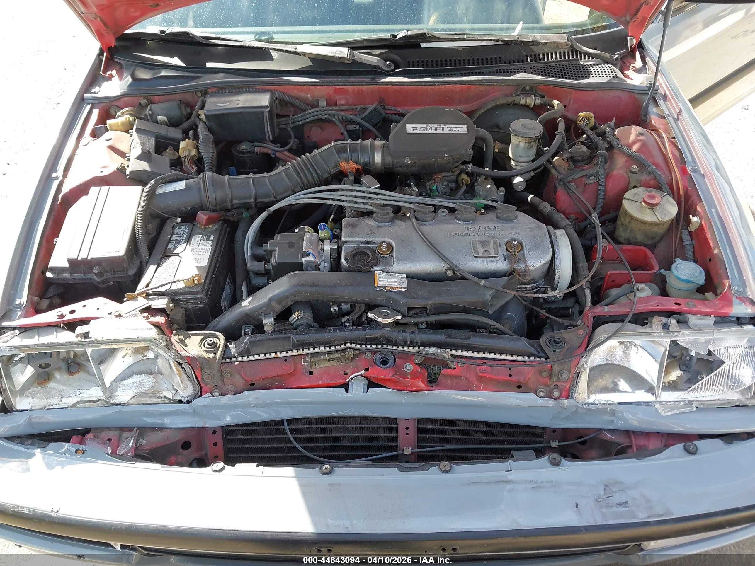 1991 Honda Civic Dx Gray vin: 2HGED6451MH585449