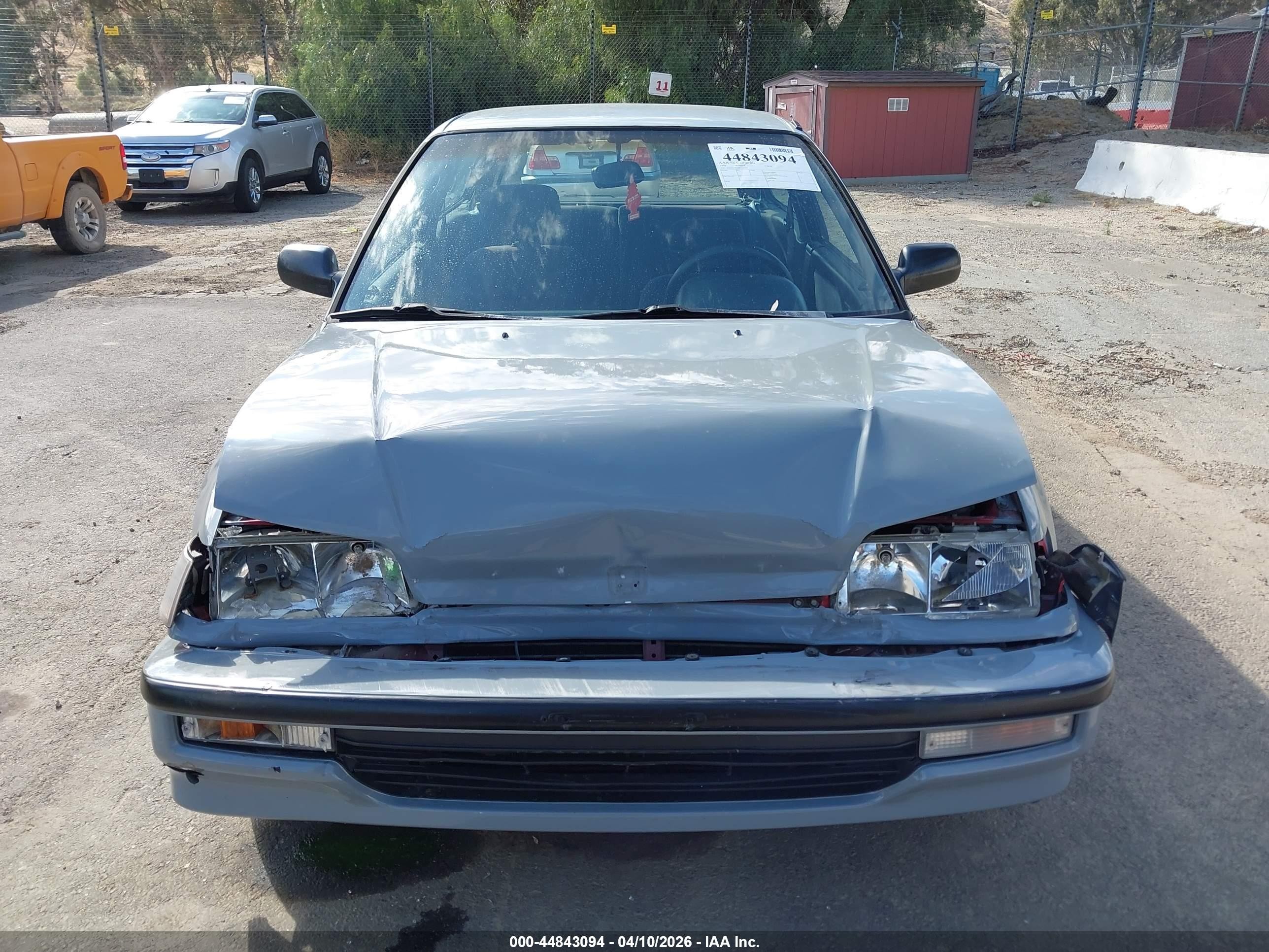 1991 Honda Civic Dx Gray vin: 2HGED6451MH585449