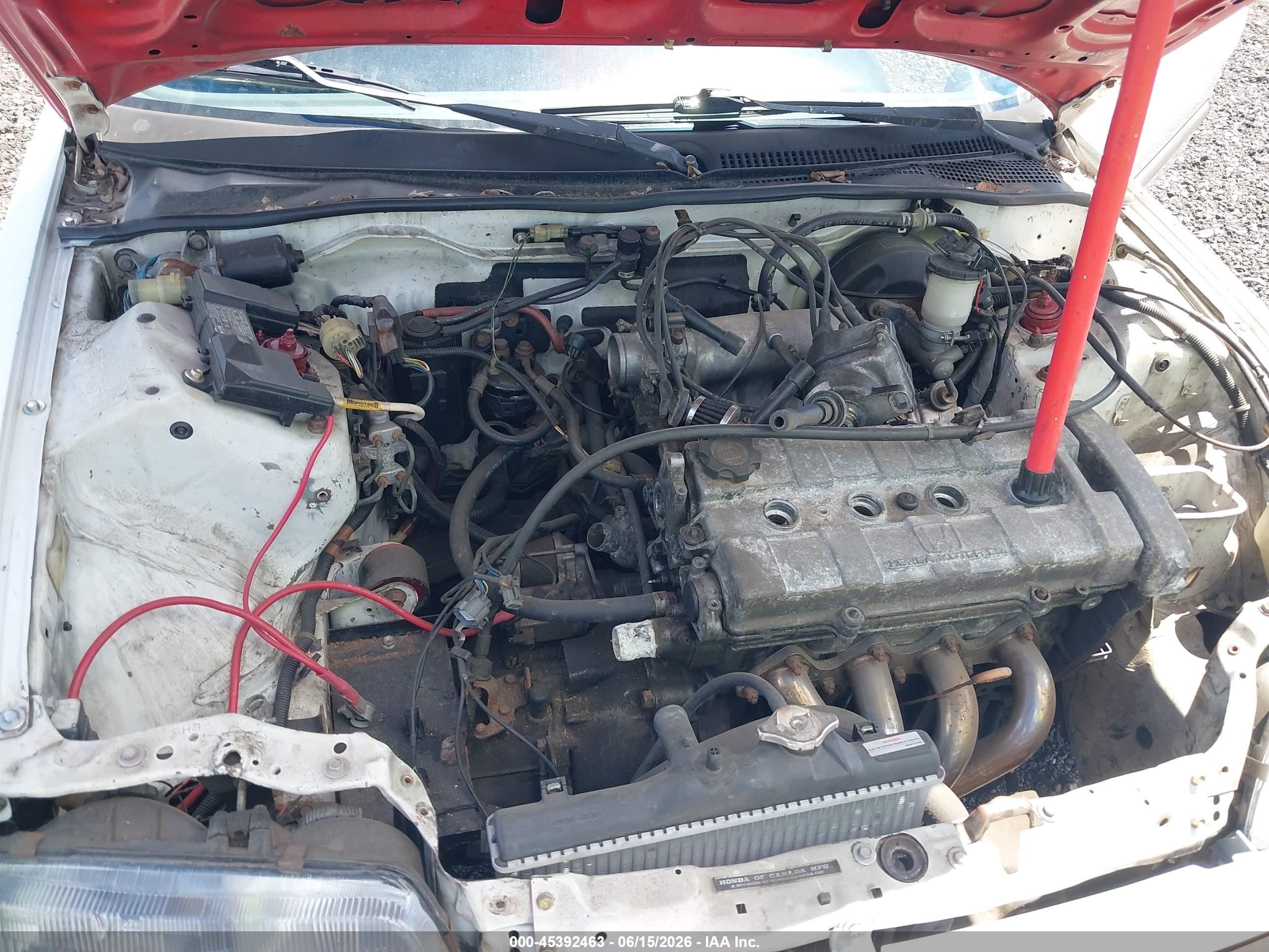 1991 Honda Civic Dx White vin: 2HGED6453MH593990