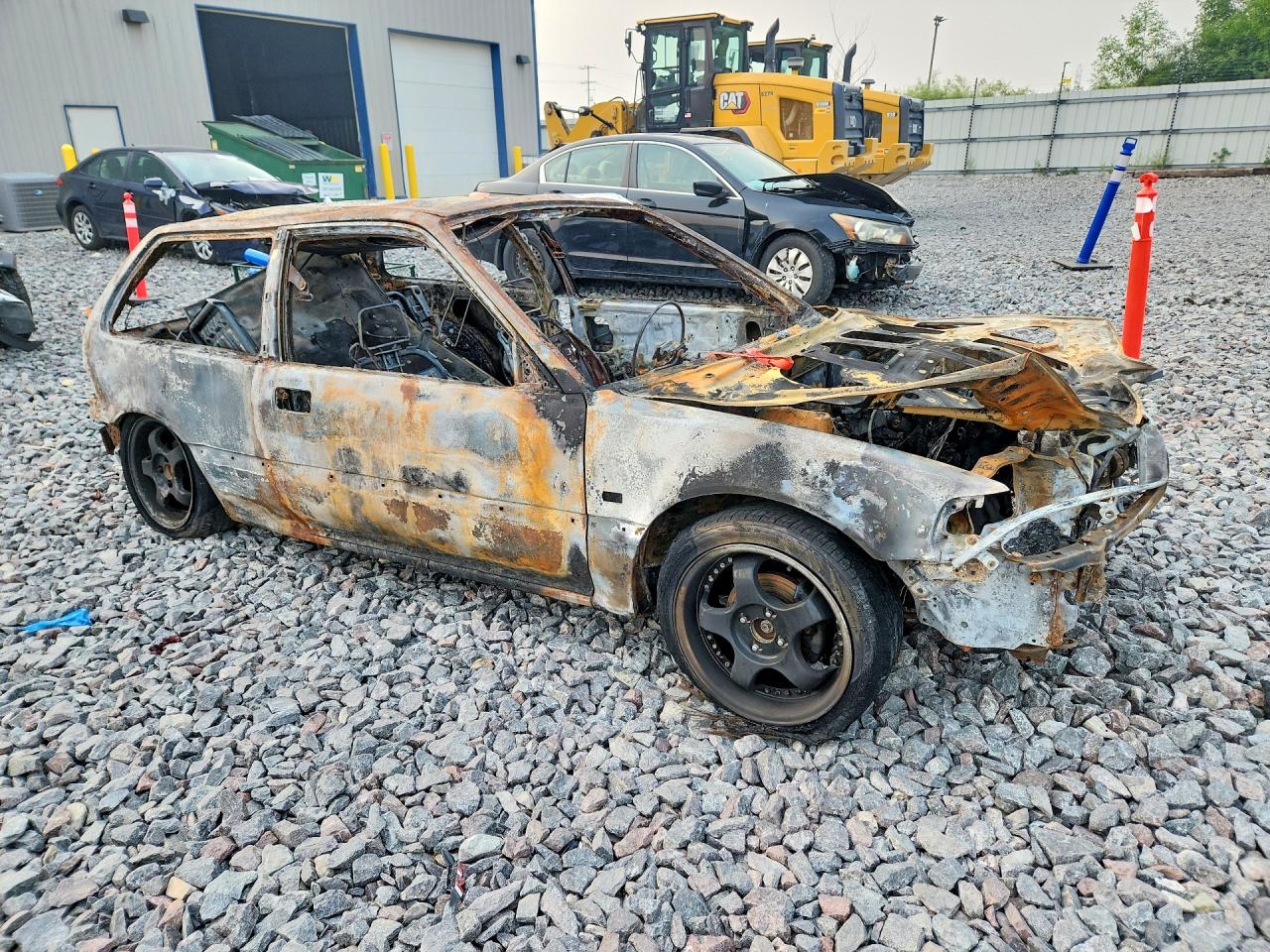 1991 Honda Civic Si Burn vin: 2HGED7369MH568771