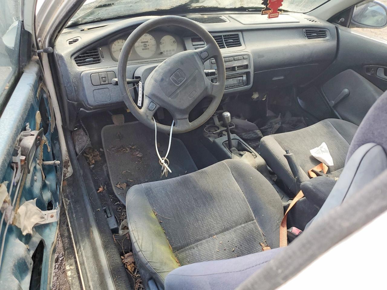 1995 Honda Civic Dx Белый vin: 2HGEH2360SH523920