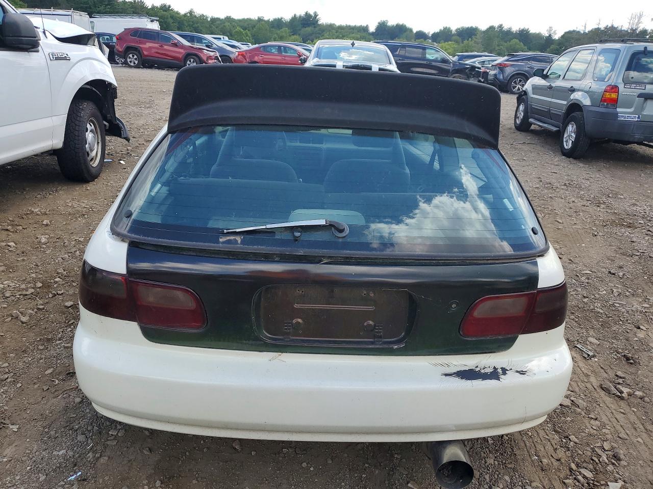 1995 Honda Civic Dx Белый vin: 2HGEH2360SH523920
