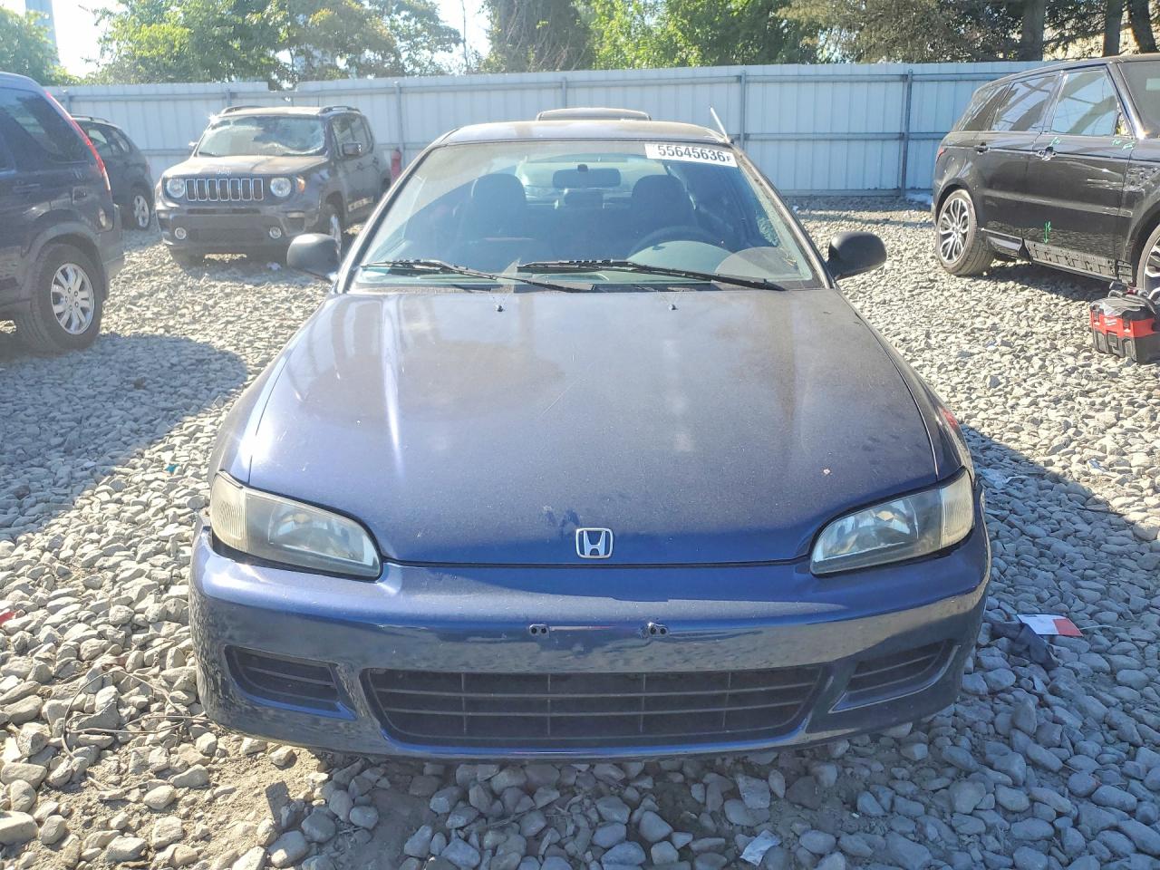 1995 Honda Civic Dx Blue vin: 2HGEH2363SH519456