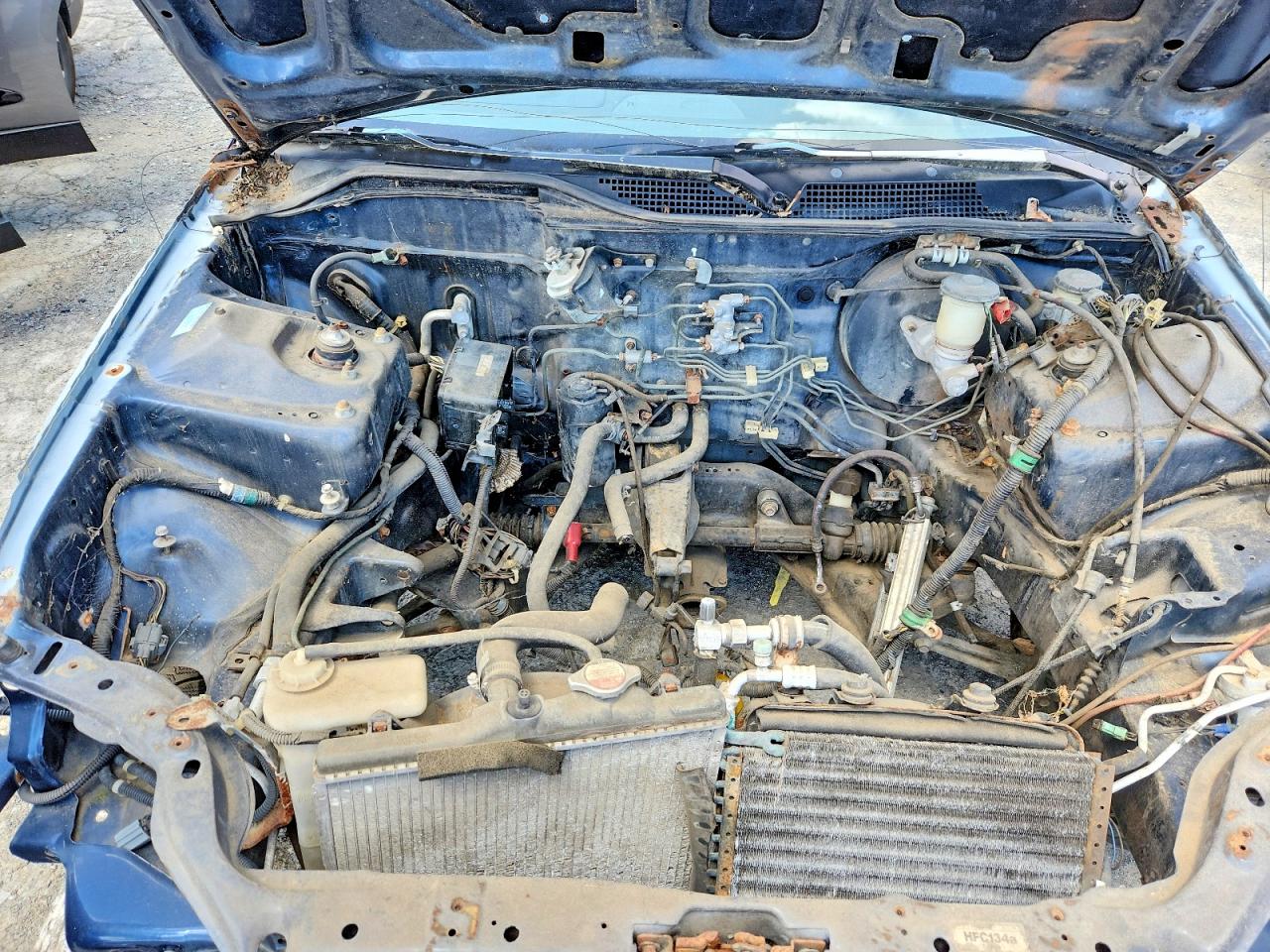 1995 Honda Civic Dx Blue vin: 2HGEH2367SH519279