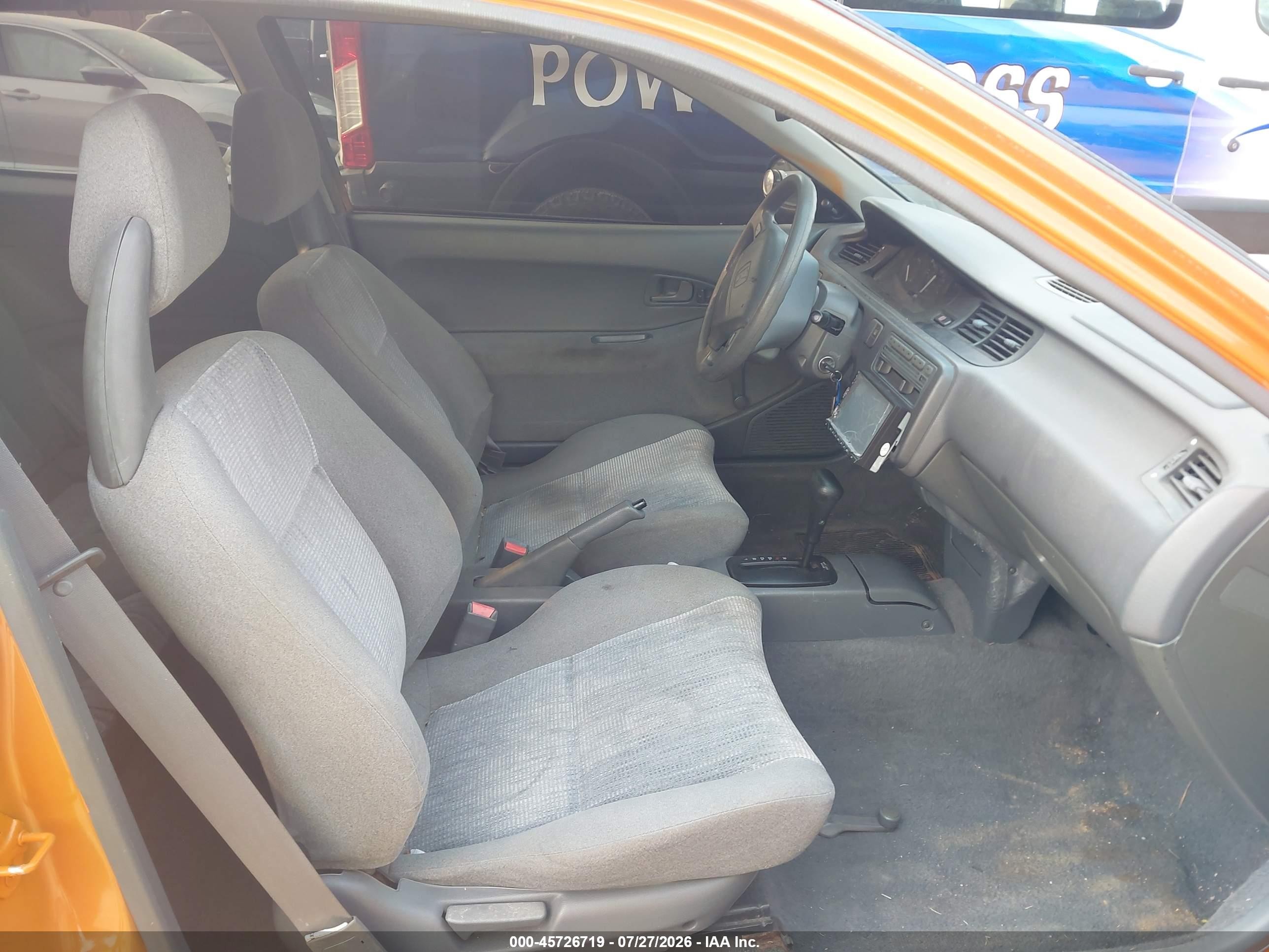 1995 Honda Civic Dx Orange vin: 2HGEH2462SH505238