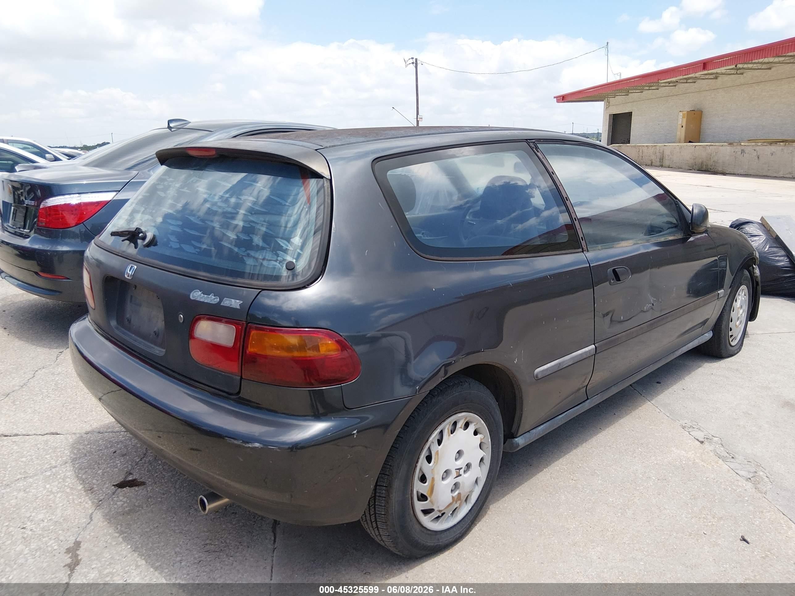 1994 Honda Civic Dx Синий vin: 2HGEH2463RH519367