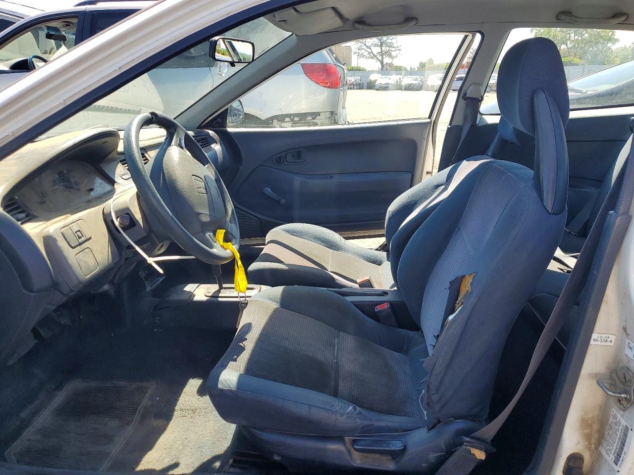 1994 Honda Civic Dx White vin: 2HGEH2464RH500620