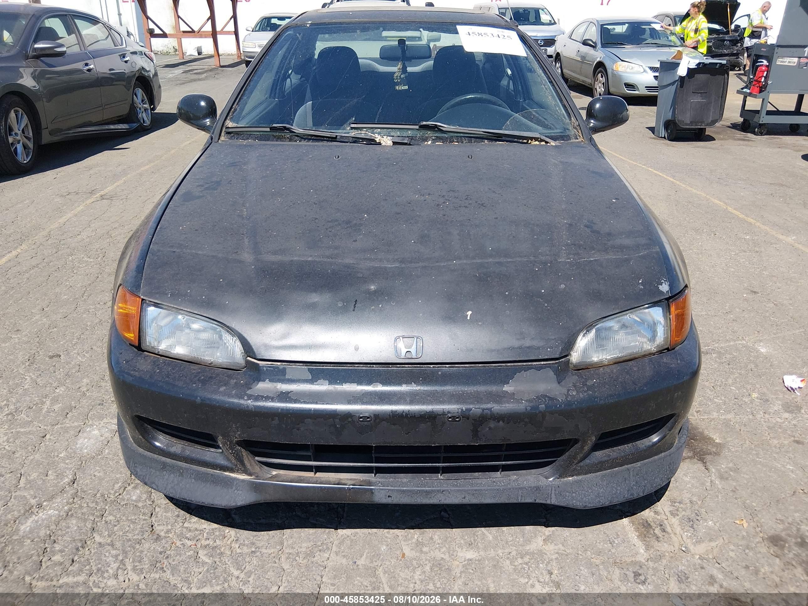 1994 Honda Civic Ex Black vin: 2HGEJ1123RH533091