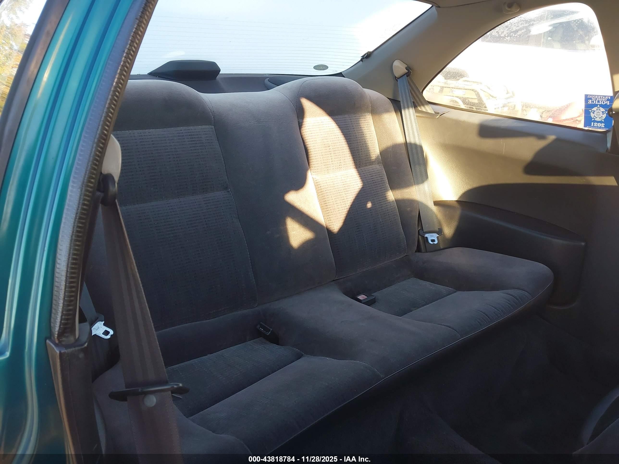 1995 Honda Civic Ex Teal vin: 2HGEJ1127SH558808