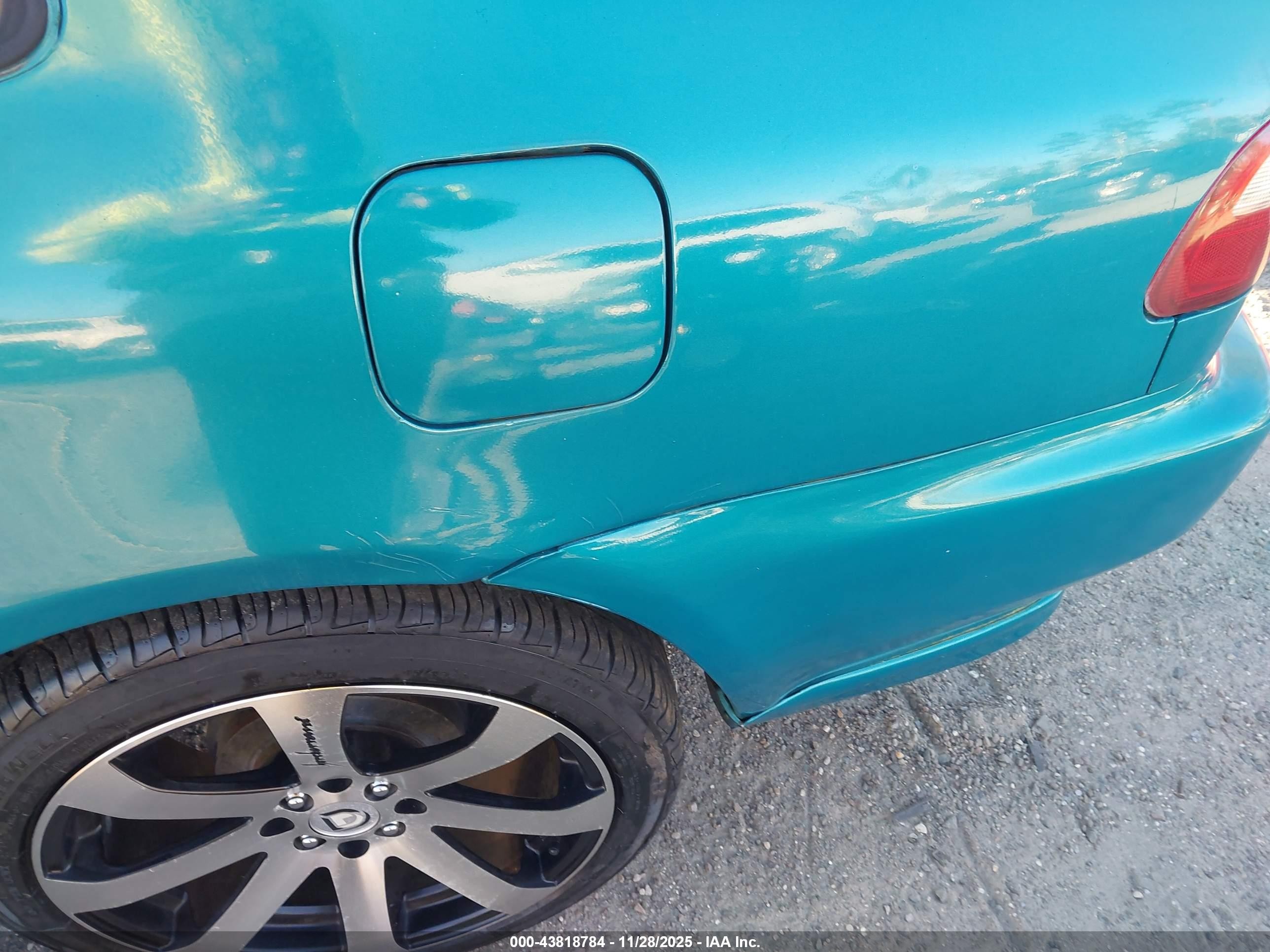 1995 Honda Civic Ex Teal vin: 2HGEJ1127SH558808