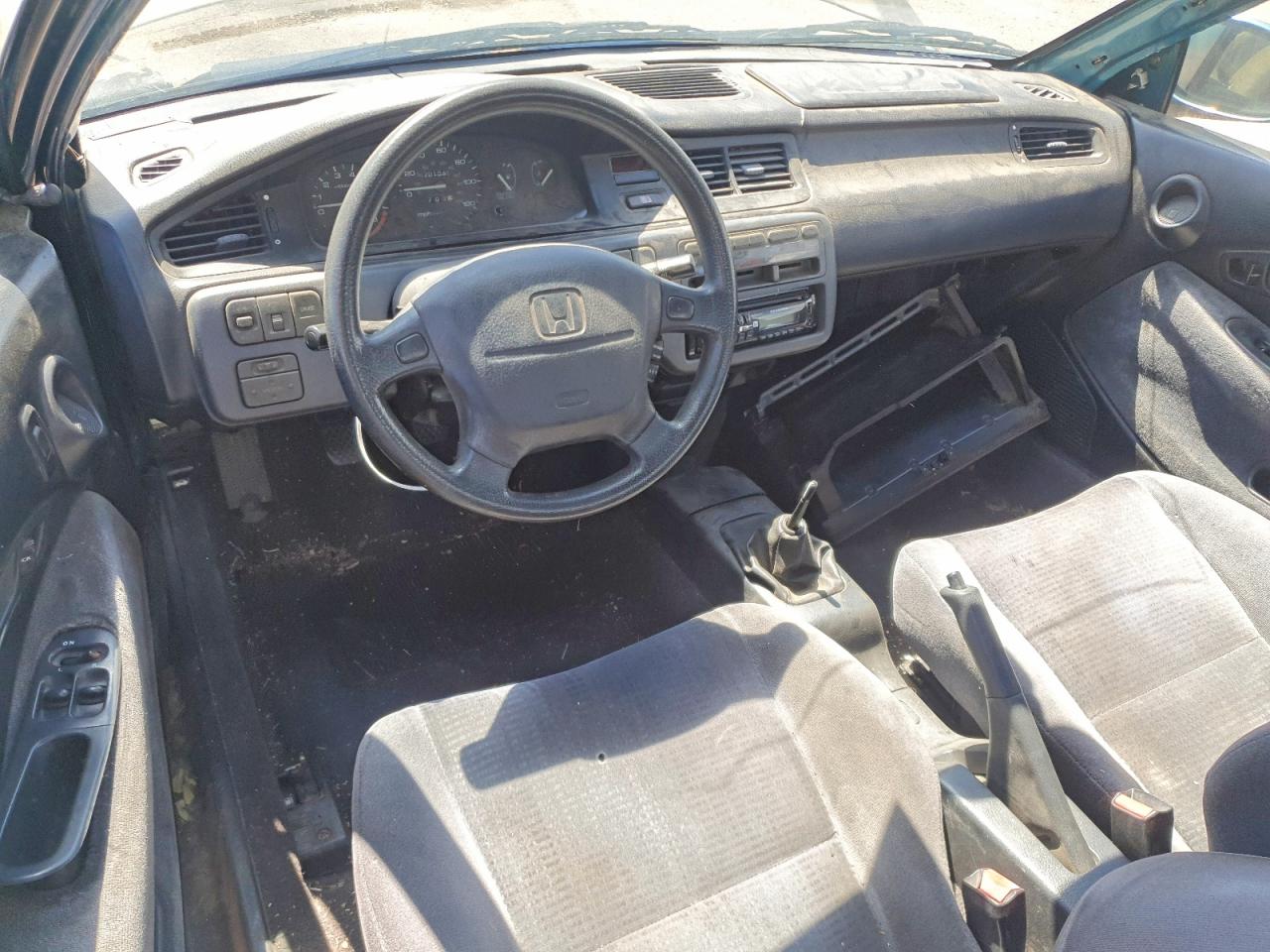1995 Honda Civic Ex Blue vin: 2HGEJ112XSH549293