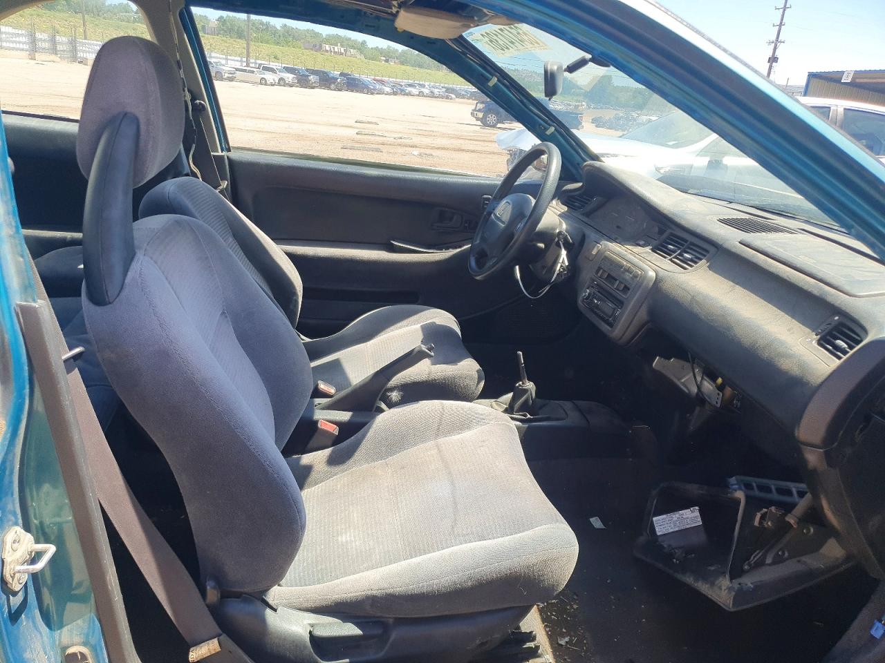 1995 Honda Civic Ex Blue vin: 2HGEJ112XSH549293