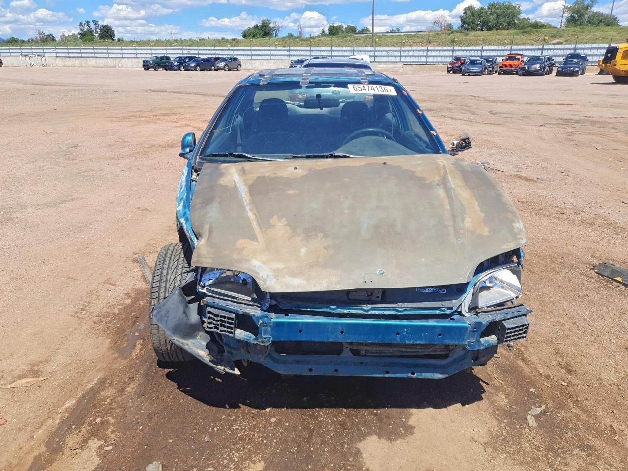 1995 Honda Civic Ex Blue vin: 2HGEJ112XSH549293