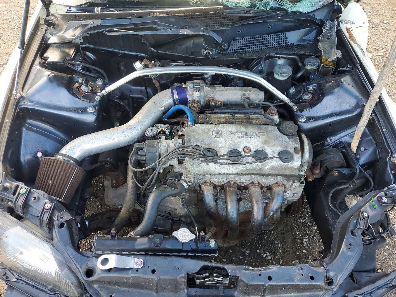 1995 Honda Civic Ex White vin: 2HGEJ1224SH003250