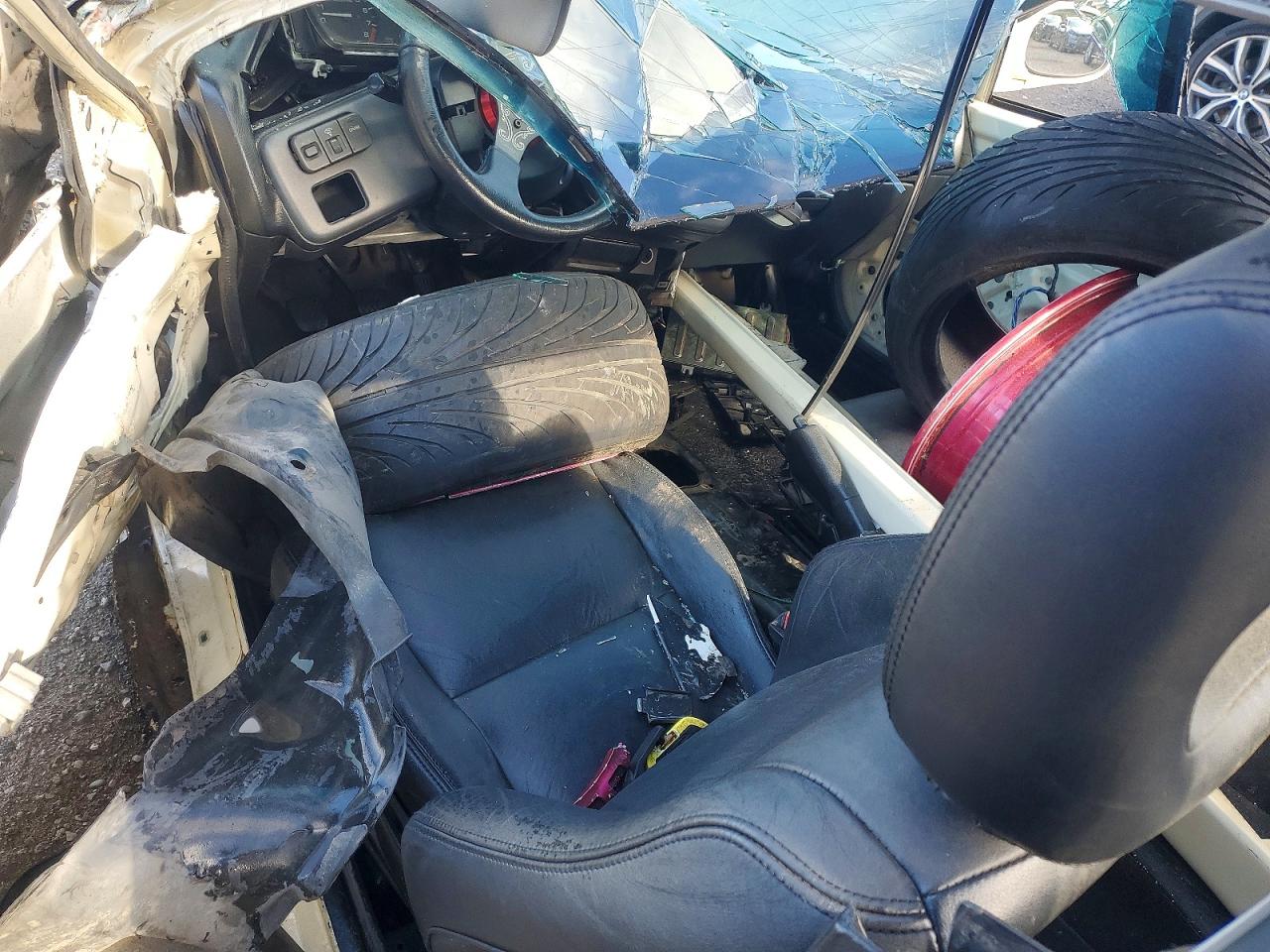 1995 Honda Civic Ex White vin: 2HGEJ1224SH003250