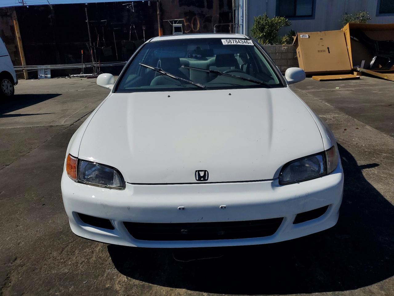 1994 Honda Civic Ex White vin: 2HGEJ1225RH519529