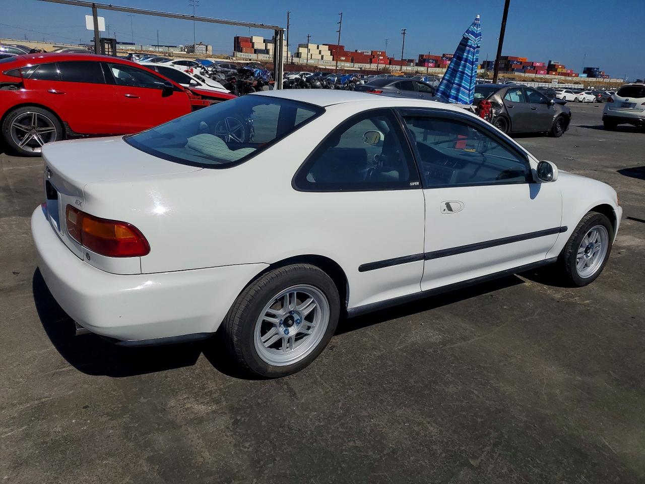 1994 Honda Civic Ex White vin: 2HGEJ1225RH519529