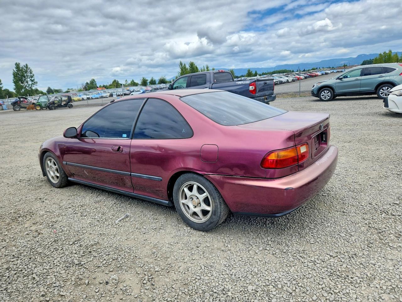 1994 Honda Civic Ex Purple vin: 2HGEJ1227RH537269